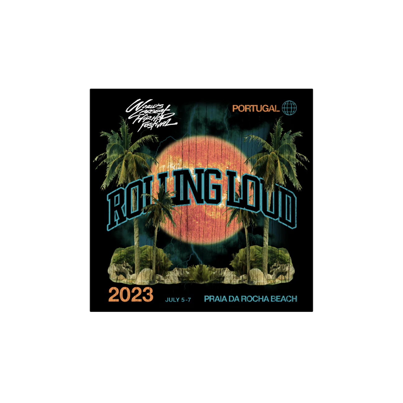 RL Portugal Tropic Thunder Black Bandana