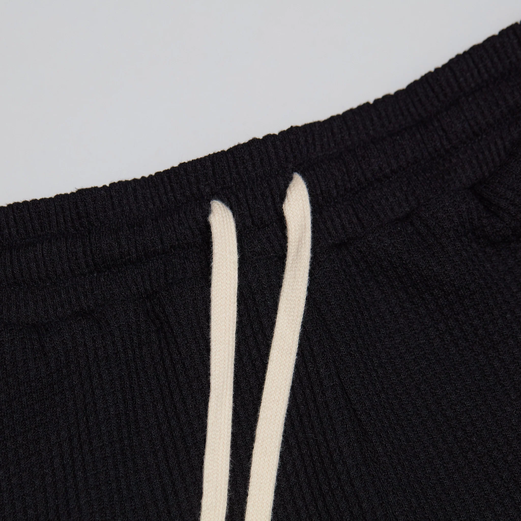 RL Productions Waffle Shorts Black - Image 3