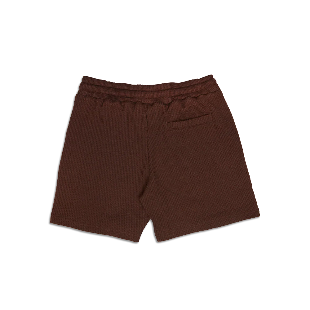 RL Productions Waffle Shorts Brown - Image 2