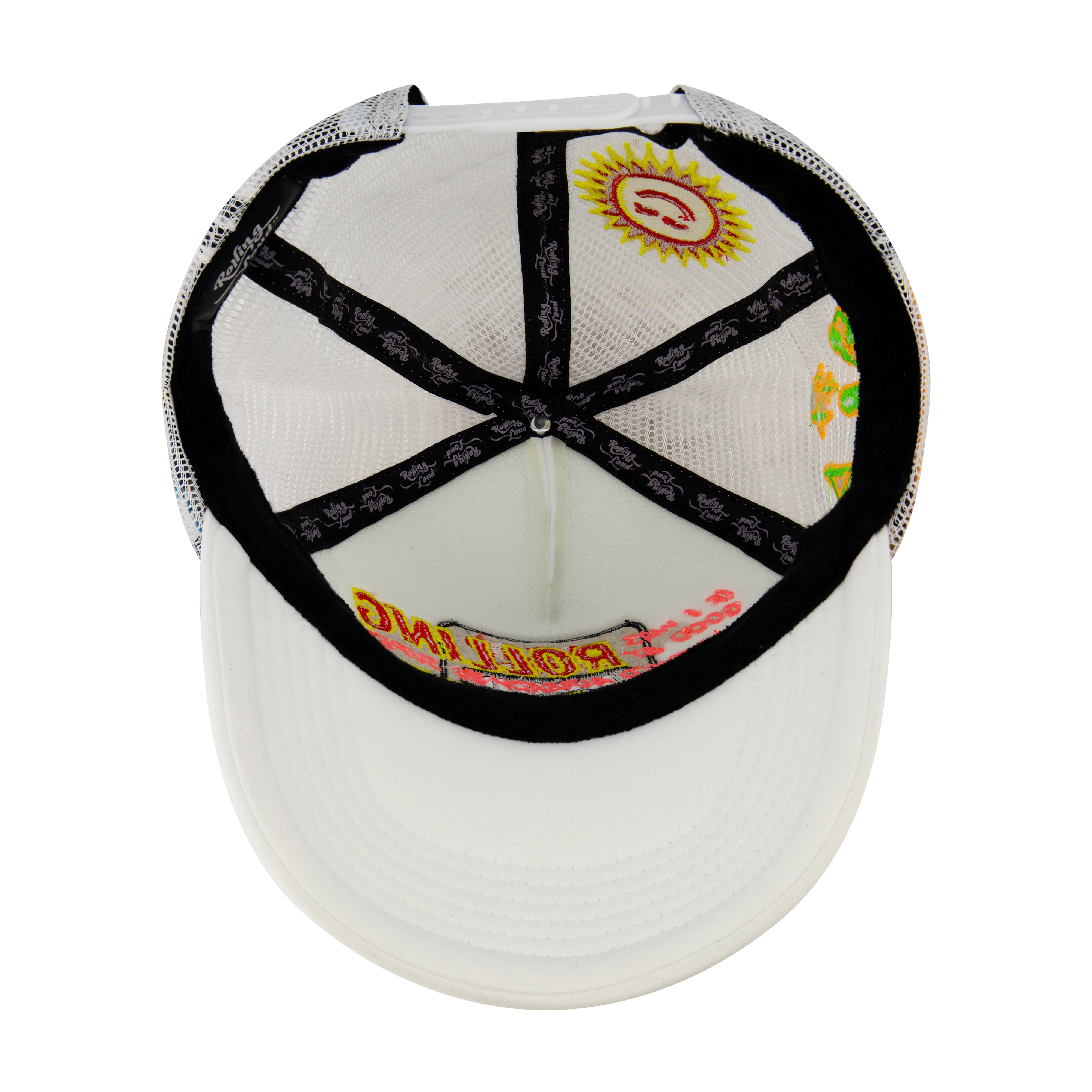 RL Racing Disco White Trucker Hat - Image 5