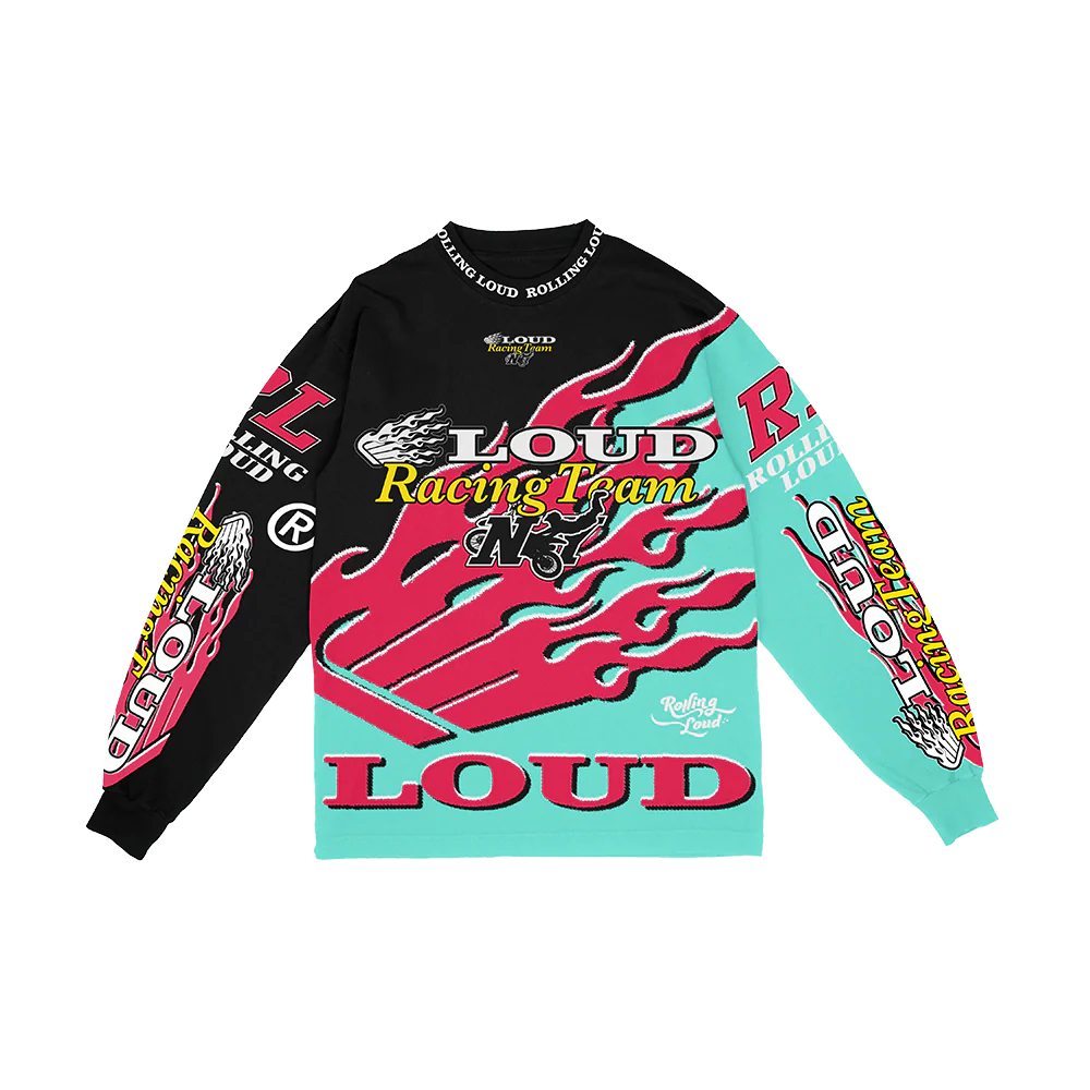 RL Racing Moto Jersey Black NYC 22'