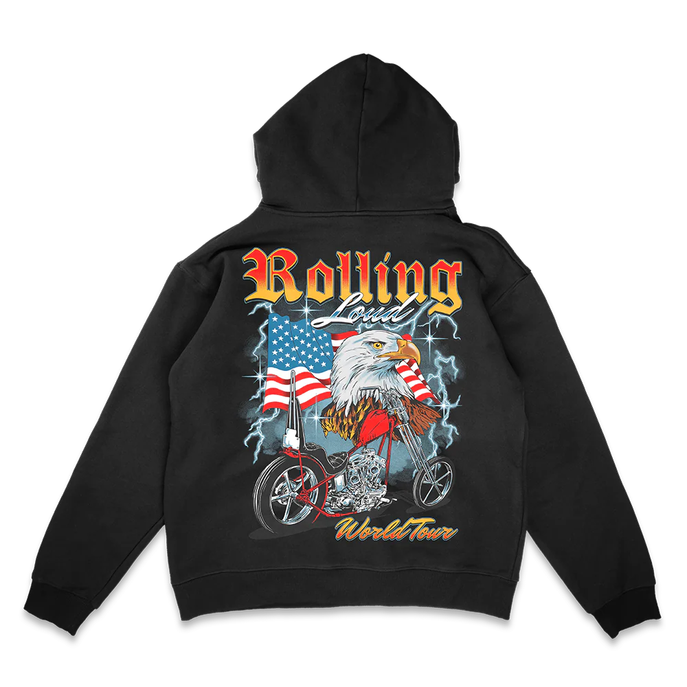 RL Rotterdam 23 Majestic Black Hoodie - Image 2
