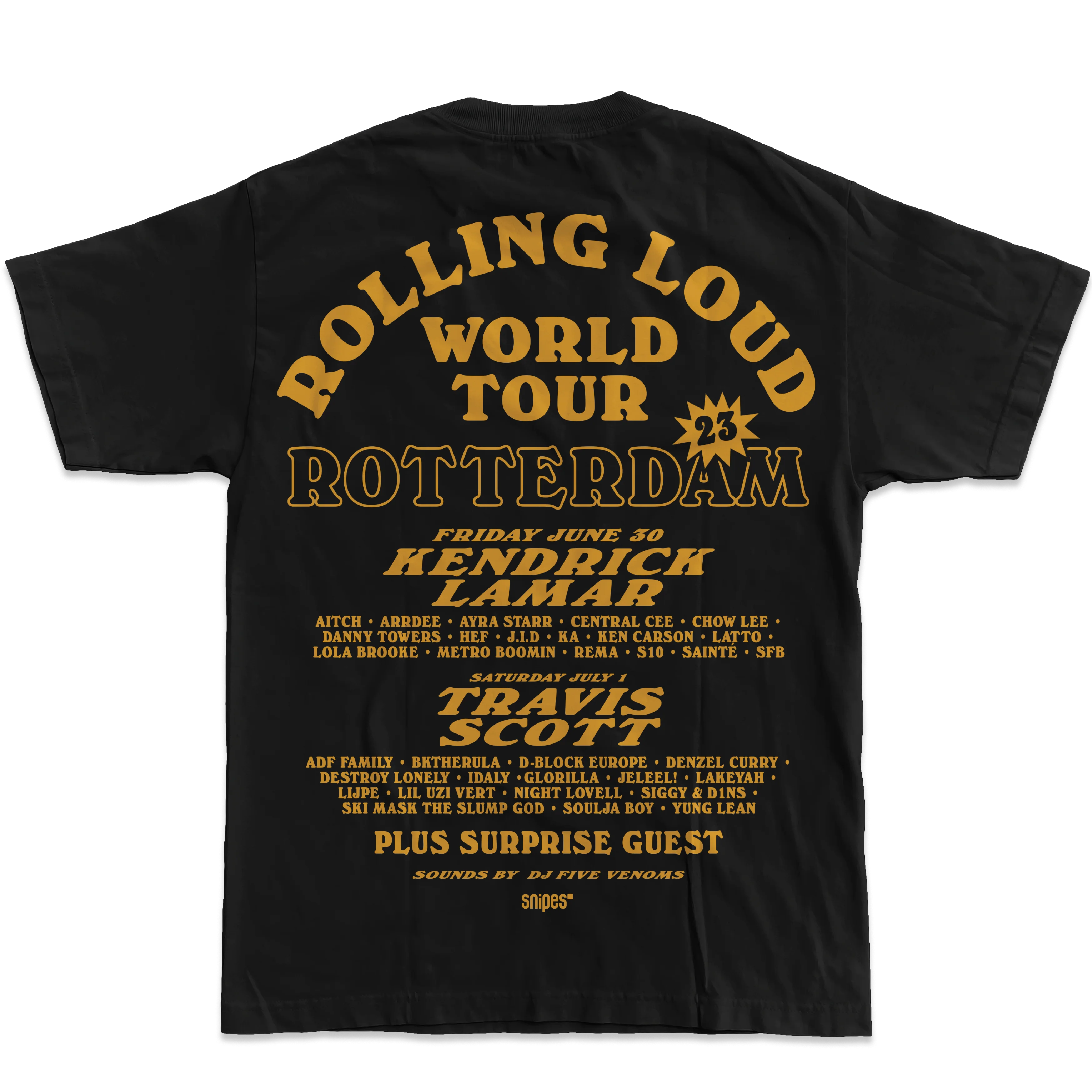 RL Rotterdam 23 Majestic Black Tee - Image 2