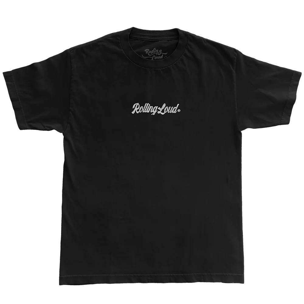 RL Simple Script Black Lineup Tee - Image 2