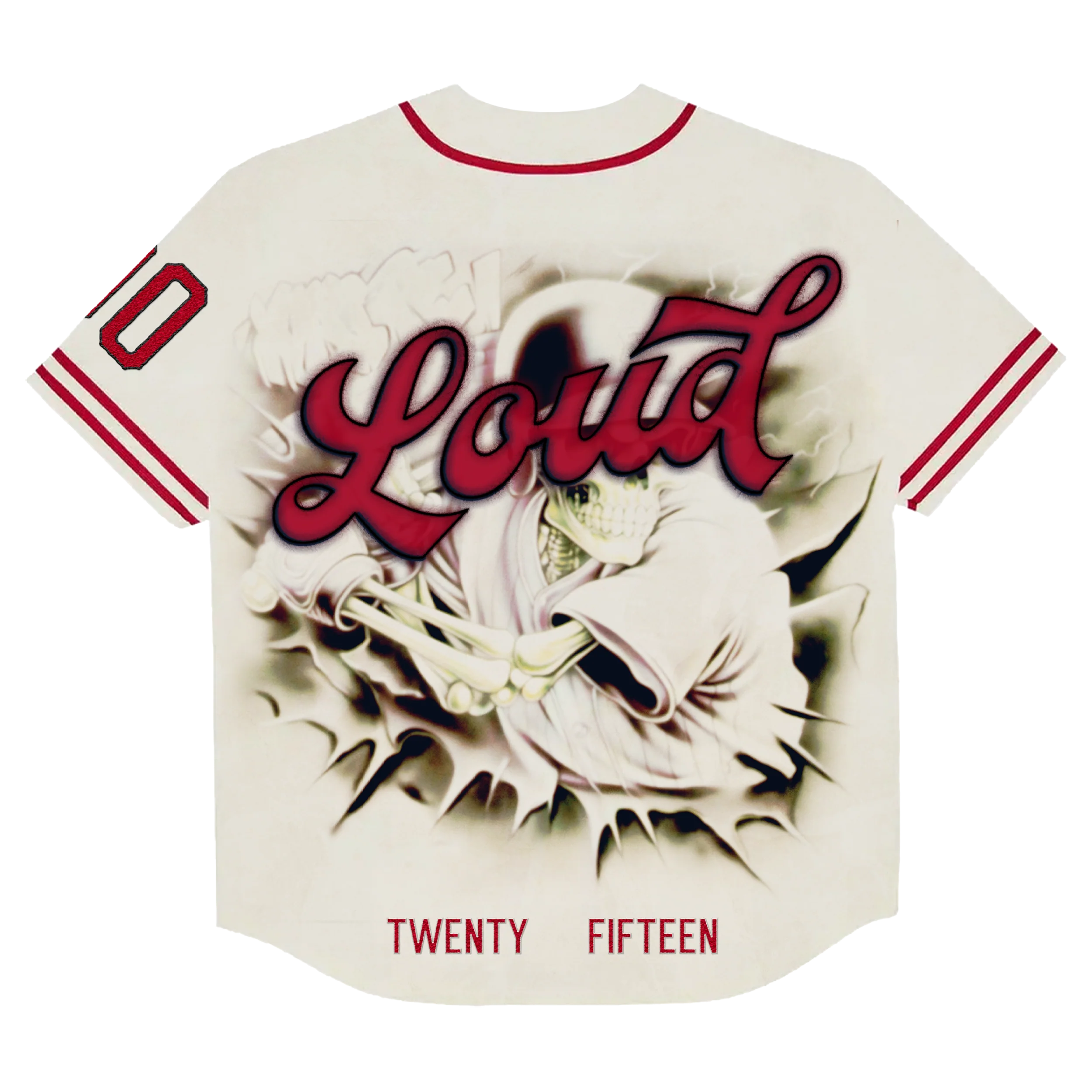 RL SKELETON BASEBALL JERSEY - Image 2