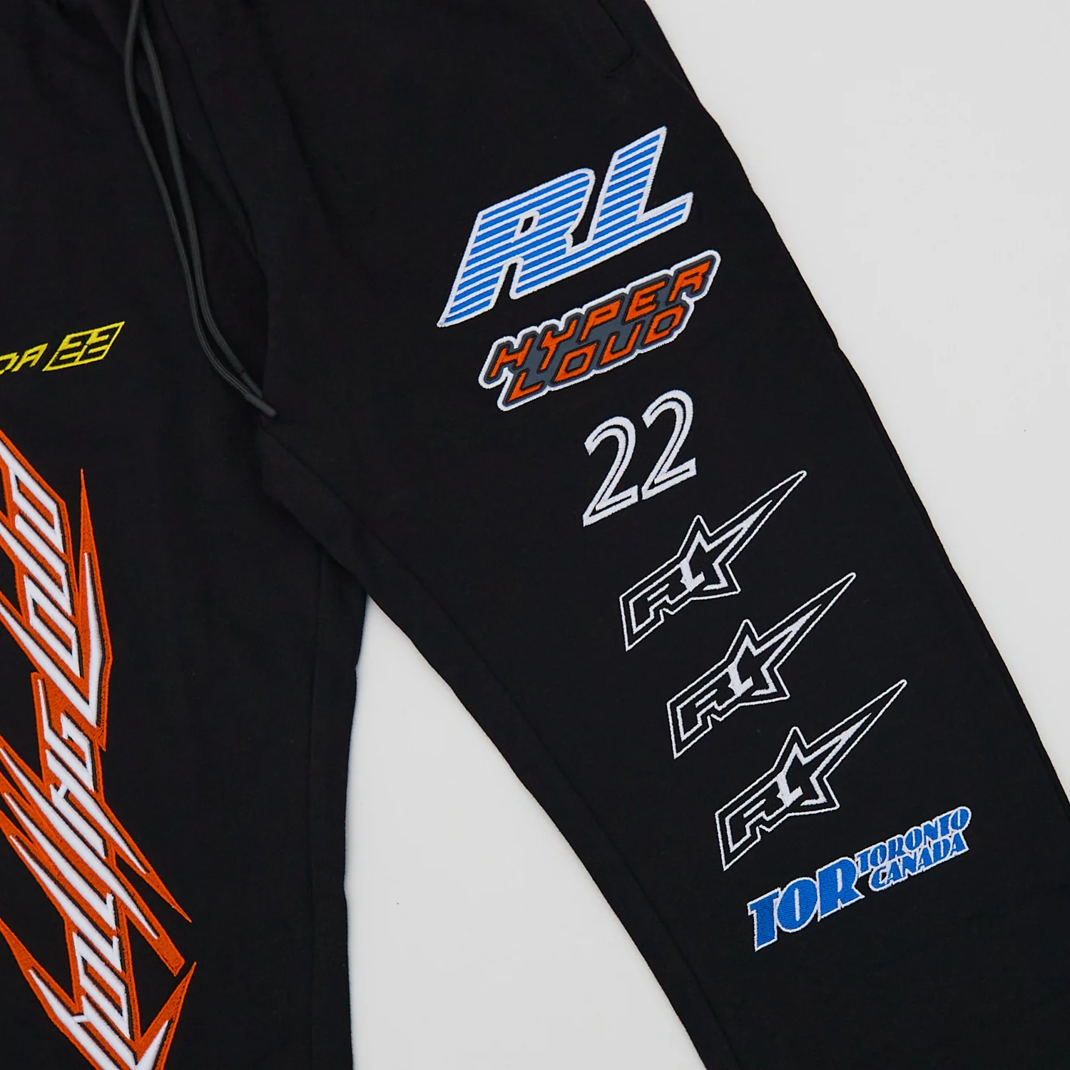 RL Super Moto Sweatpants Black - Image 3
