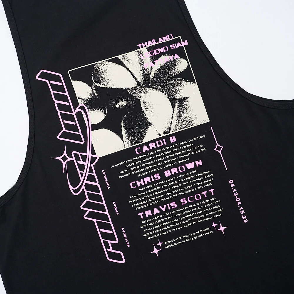 RL Thailand Cassia Black Tank - Image 4