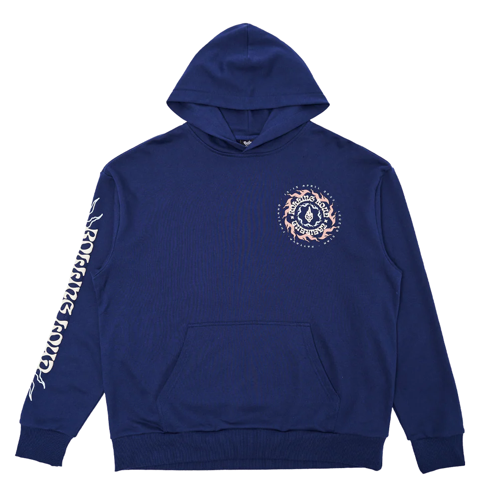 RL Thailand RL Temple Washed Blue Lineup Hoodie - Image 3