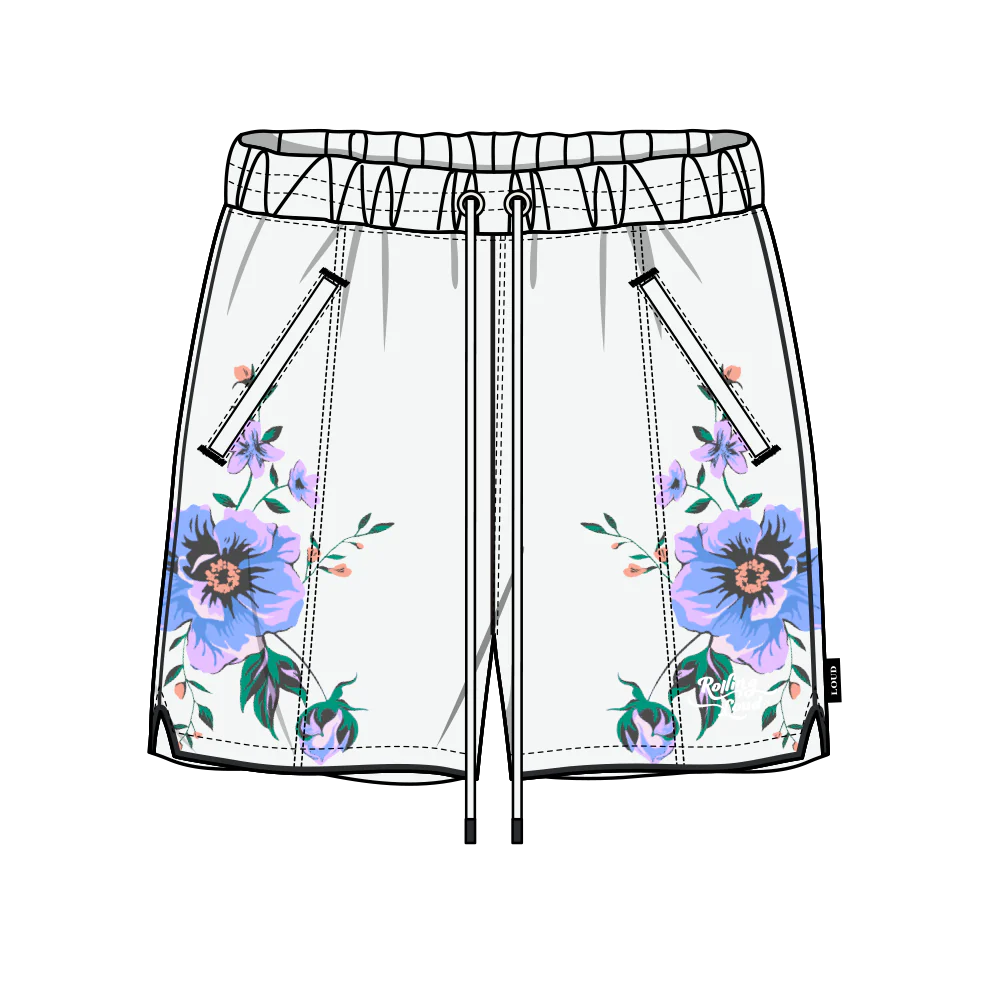 RL Thailand Serpant White Shorts