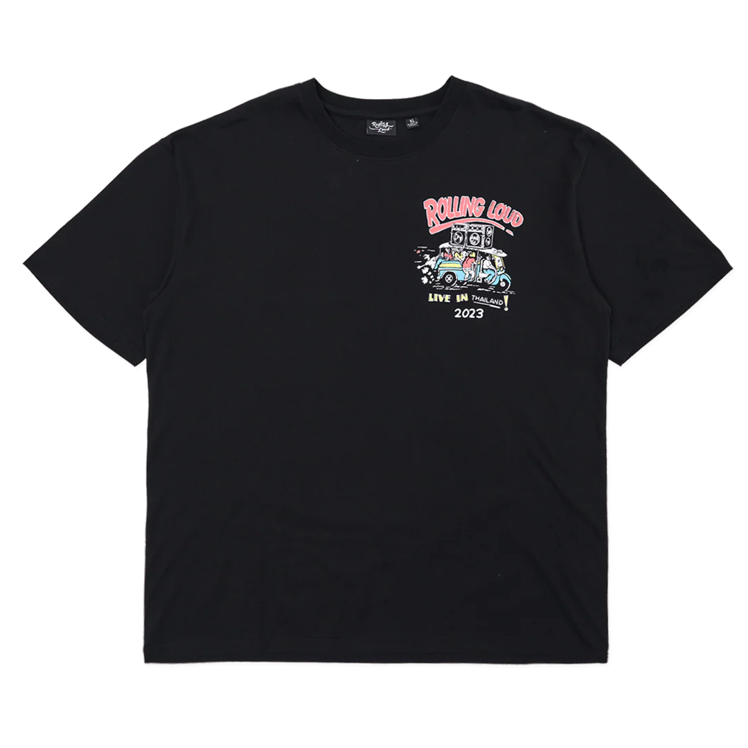 RL Thailand Tuk Tuk Lineup Black Tee - Image 3
