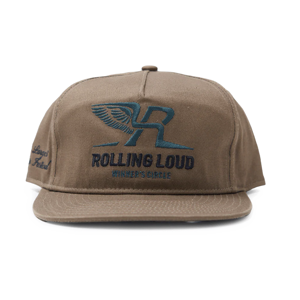 RL Winner's Circle Olive 5 Panel Hat - Image 2