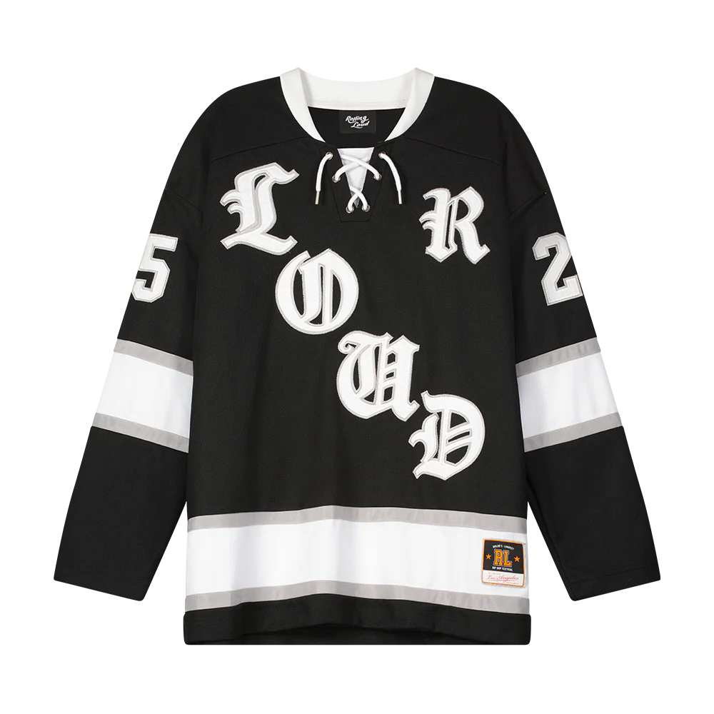RL World Tour 25 Loud Black Hockey Jersey