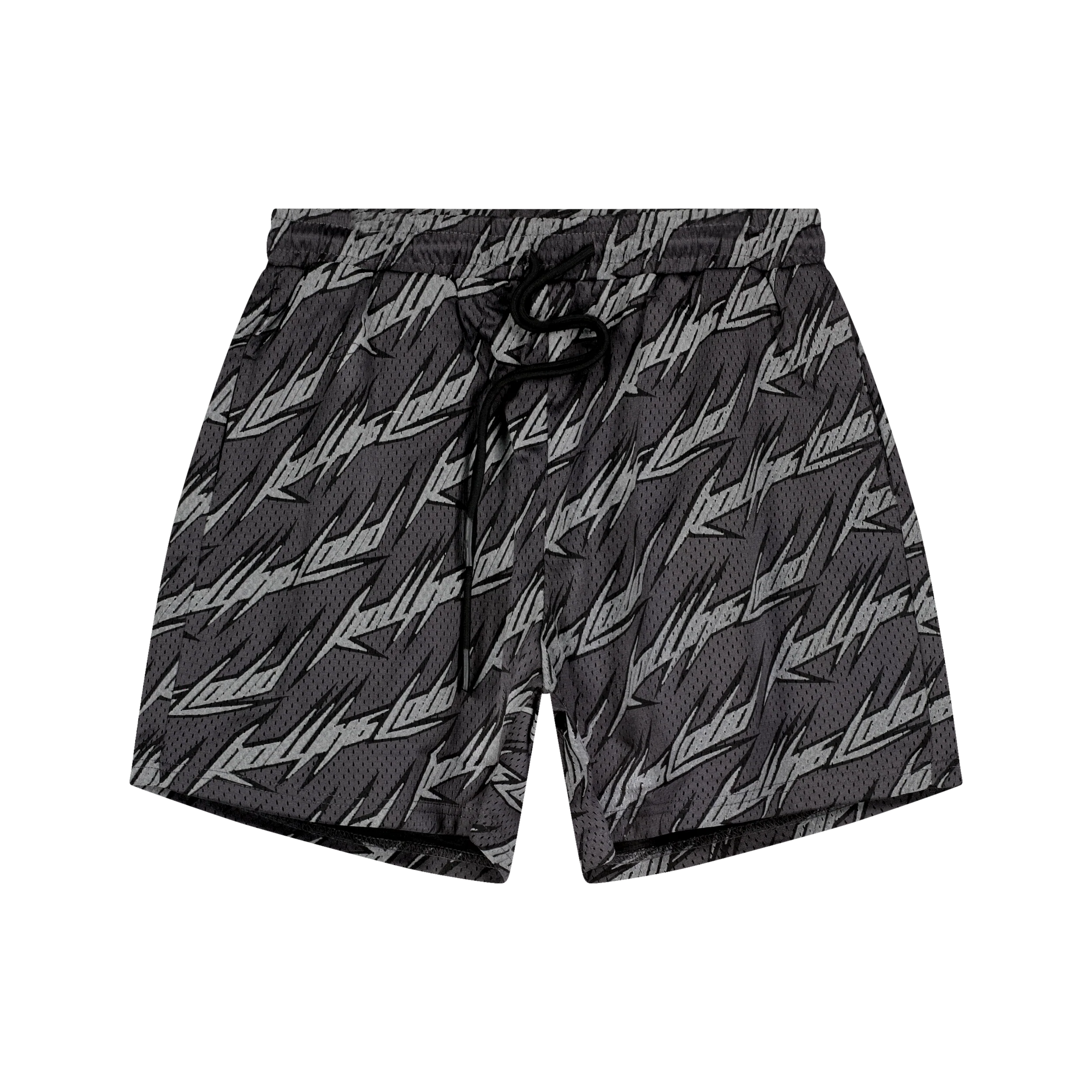 RL World Tour AOP Pointy Black Shorts