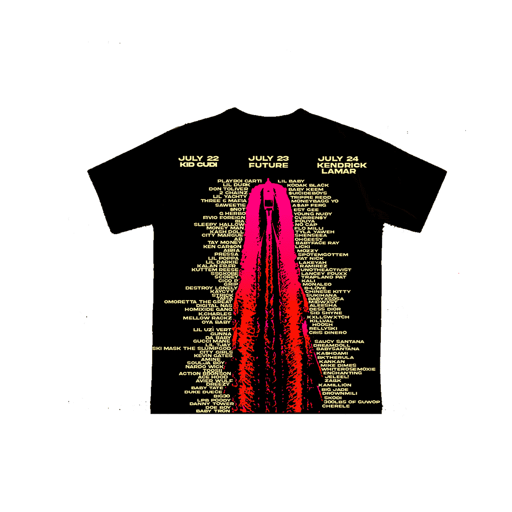 RL x Domenico Formichetti Line T Shirt Black Miami 2022 - Image 2