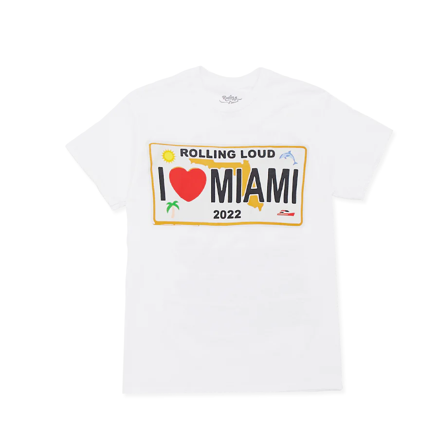 RL x Domenico Formichetti Plate T Shirt White Miami 2022