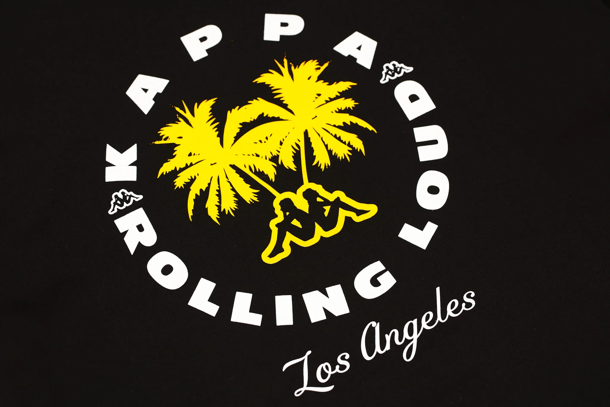 RL X Kappa Hoodie LA 21 Black - Image 7