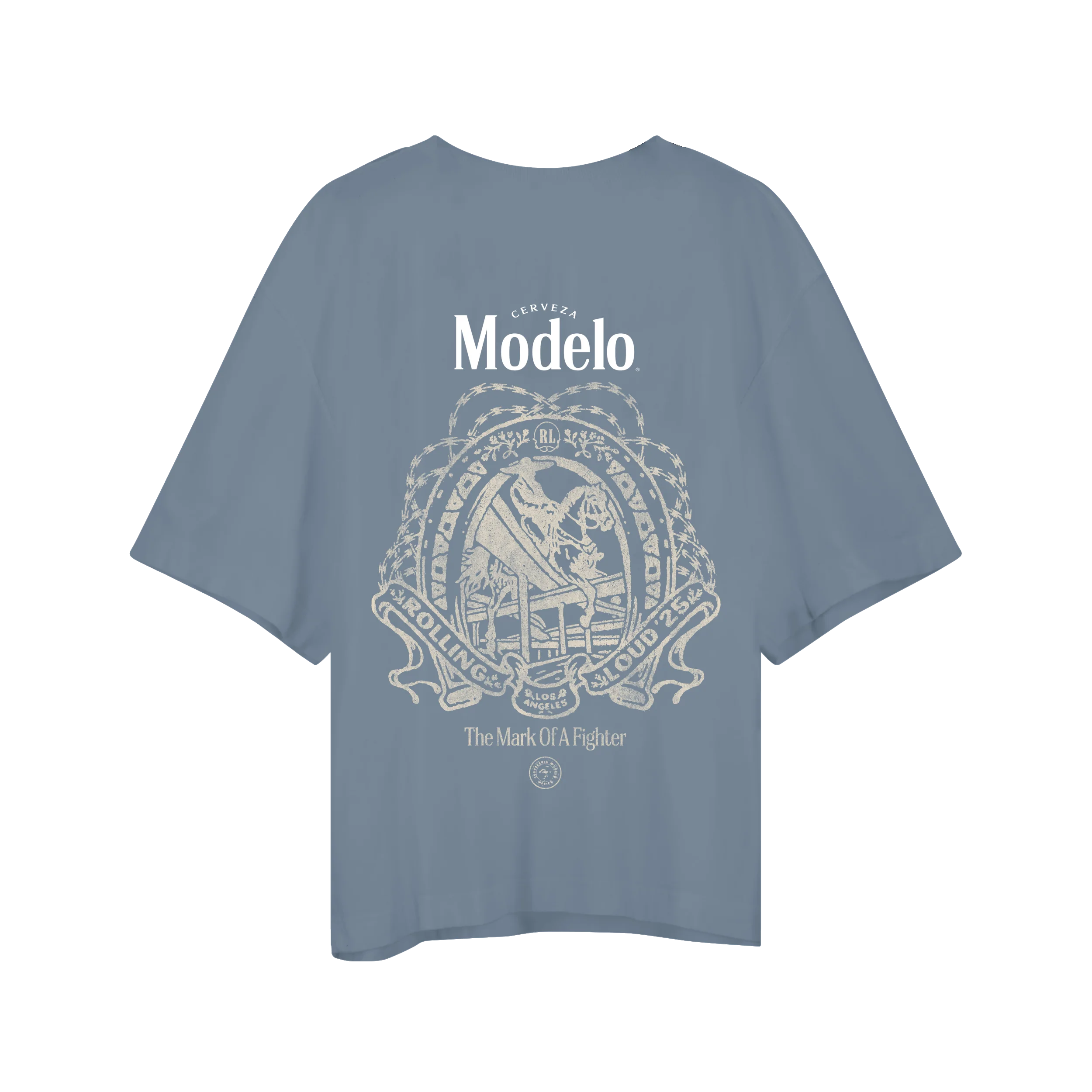 RL X Modelo Concrete Cowboy Ice Blue Tee