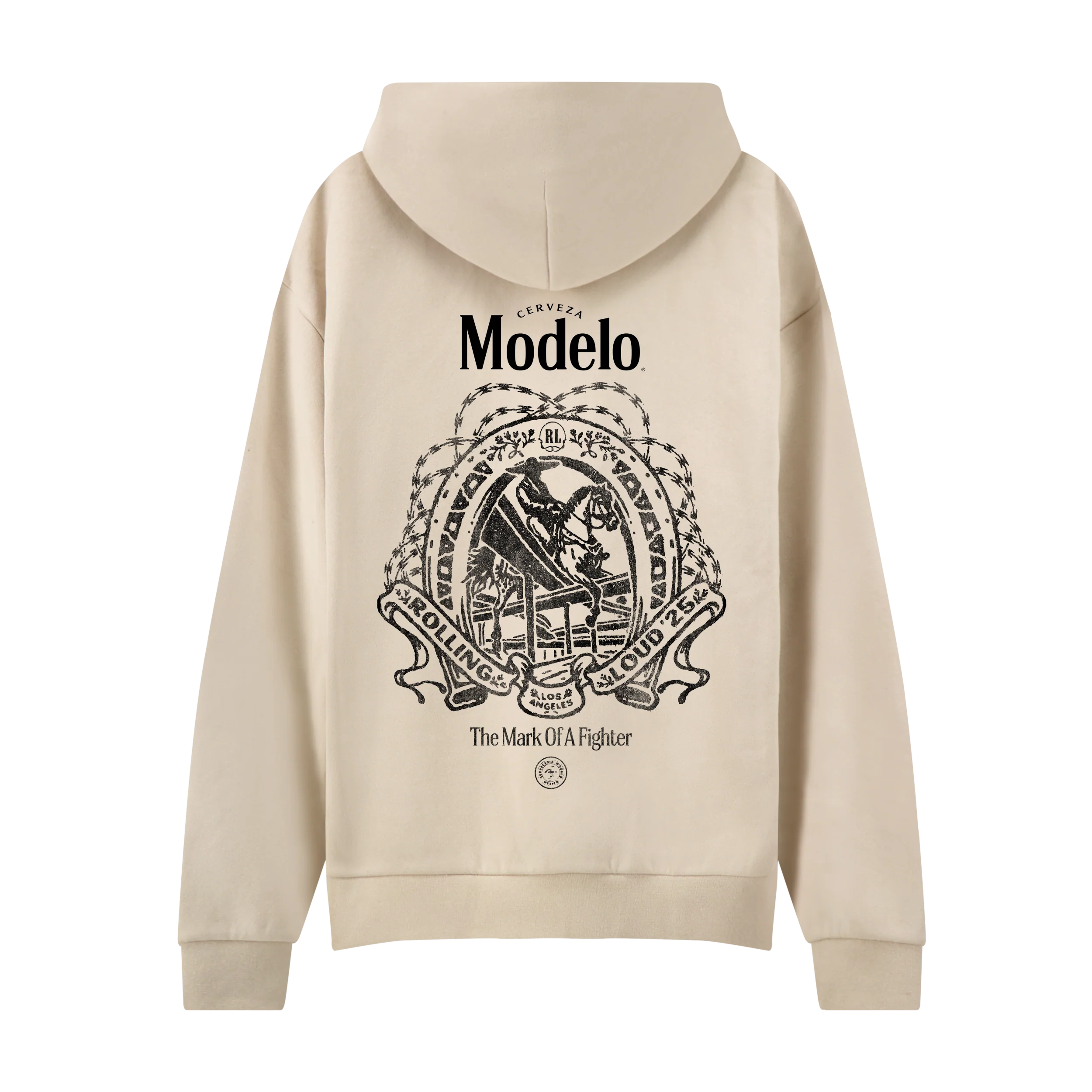 RL X Modelo Concrete Cowboy Ivory Hoodie