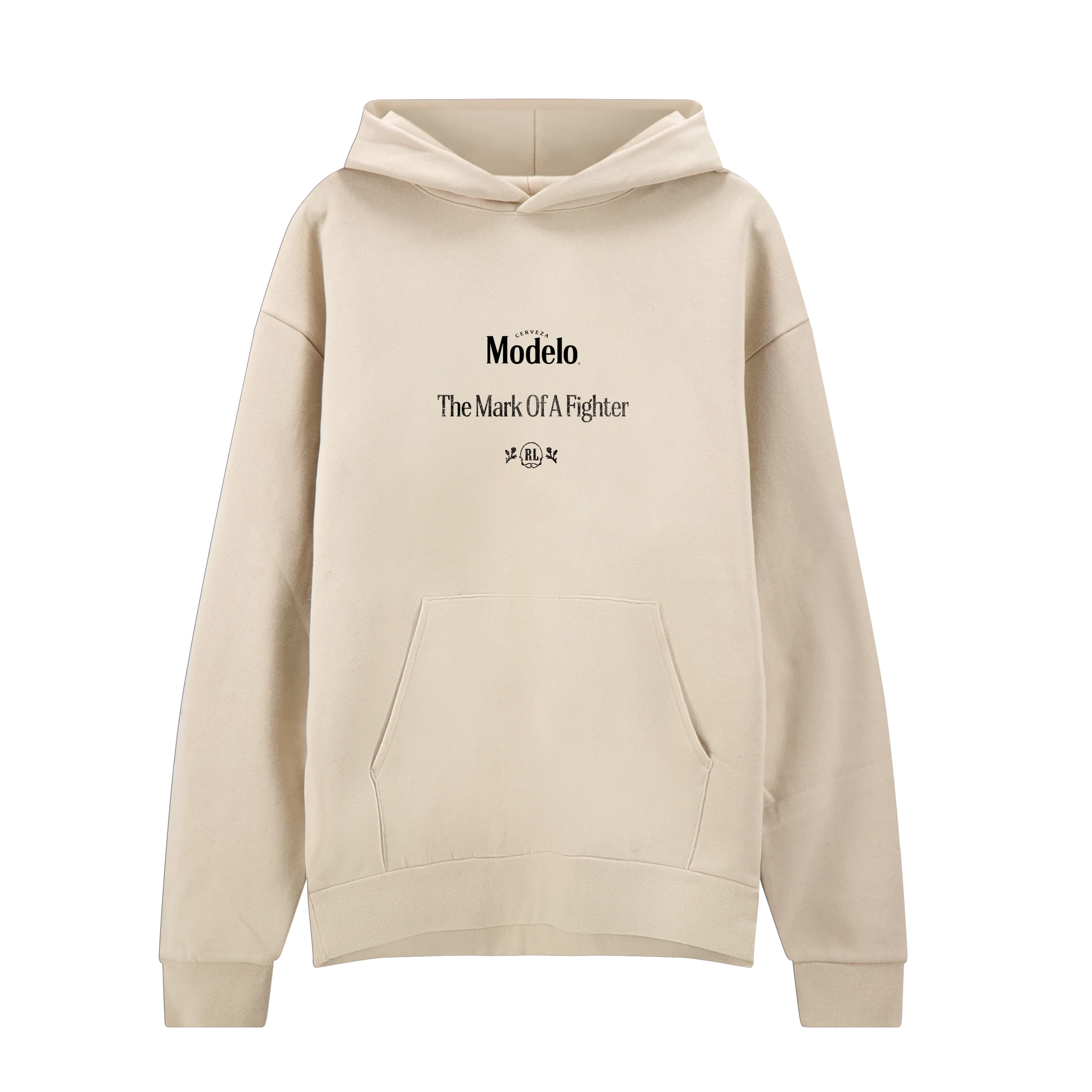 RL X Modelo Concrete Cowboy Ivory Hoodie - Image 2