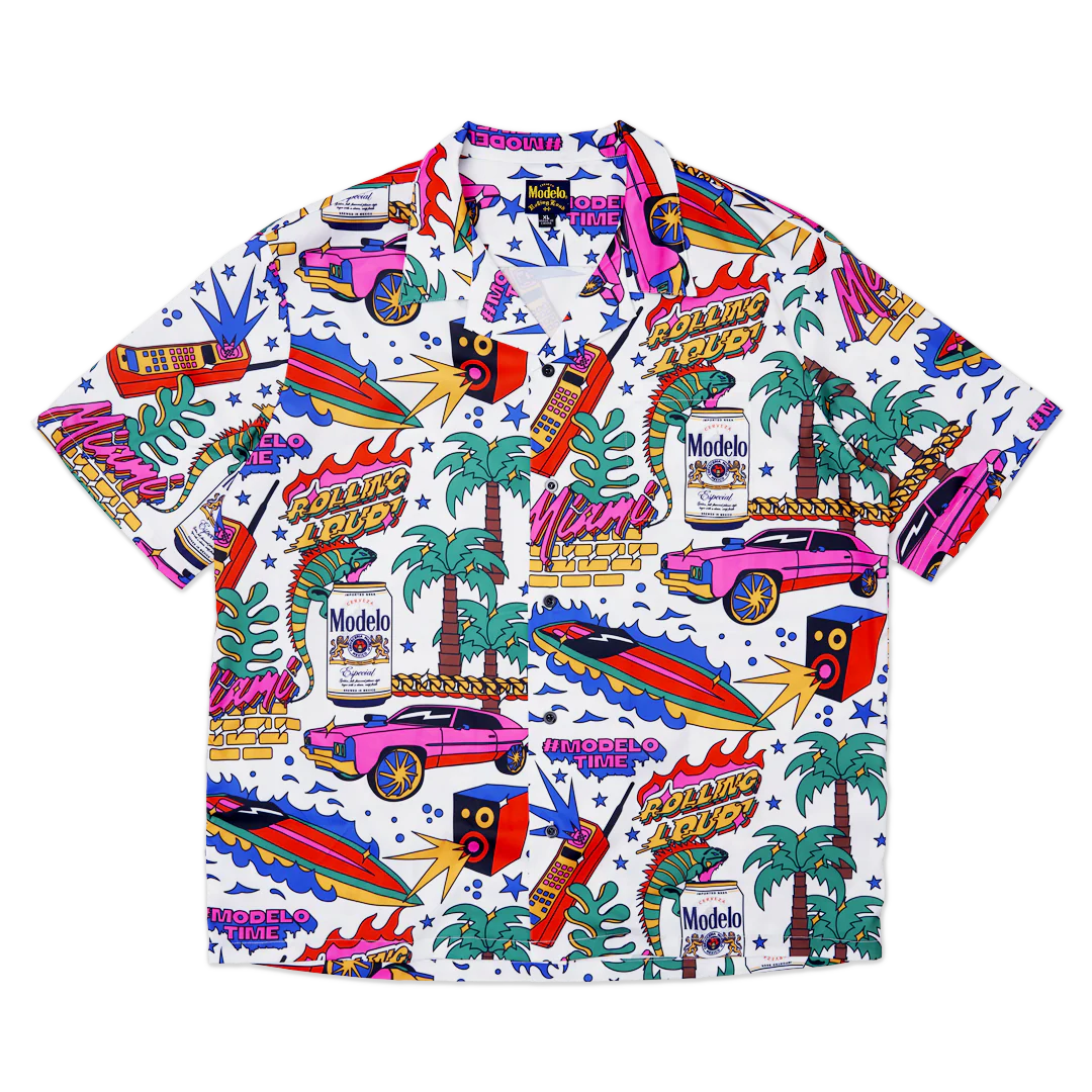 RL X Modelo Iguana AOP Resort Button-Up Shirt