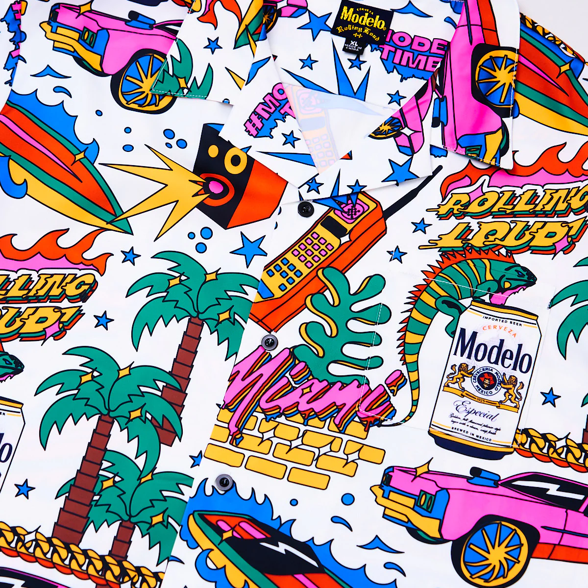 RL X Modelo Iguana AOP Resort Button-Up Shirt - Image 3
