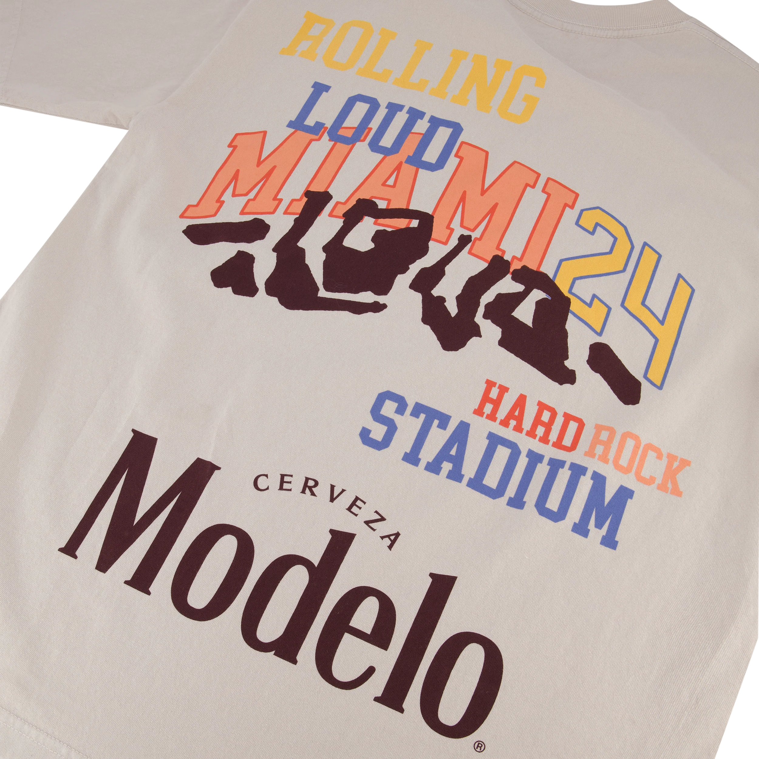 RL X Modelo  Loud Rooster Cement Tee ( Online Exclusive ) - Image 4
