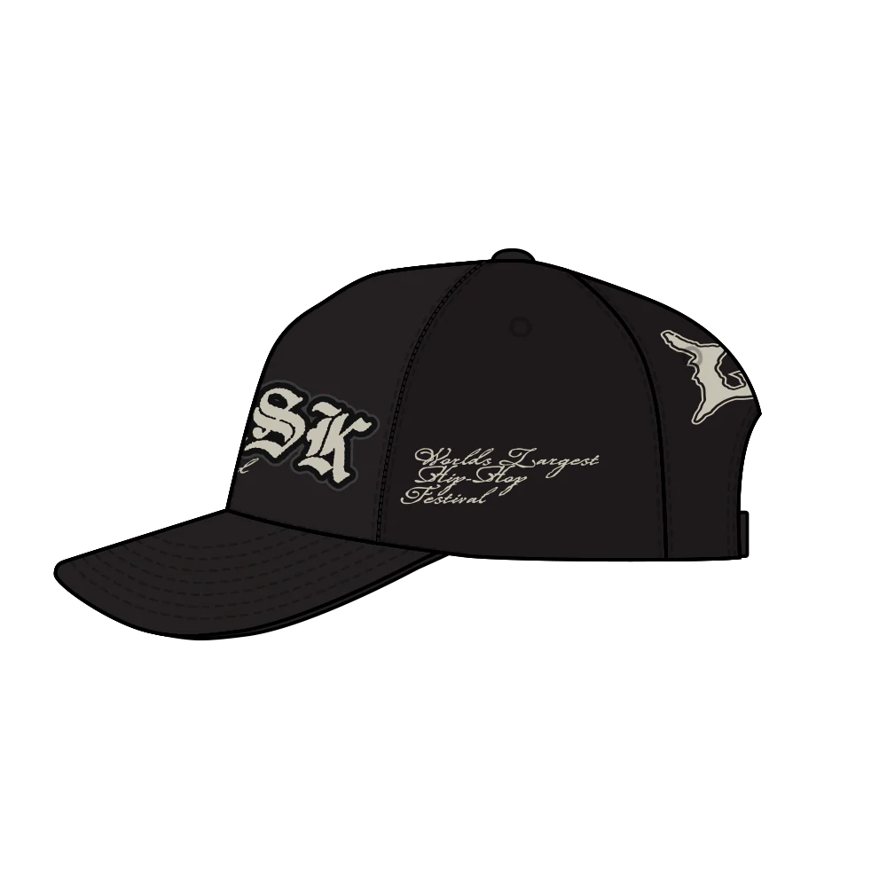 RL X SMTSG Miami 24 Black Distressed Hat - Image 3