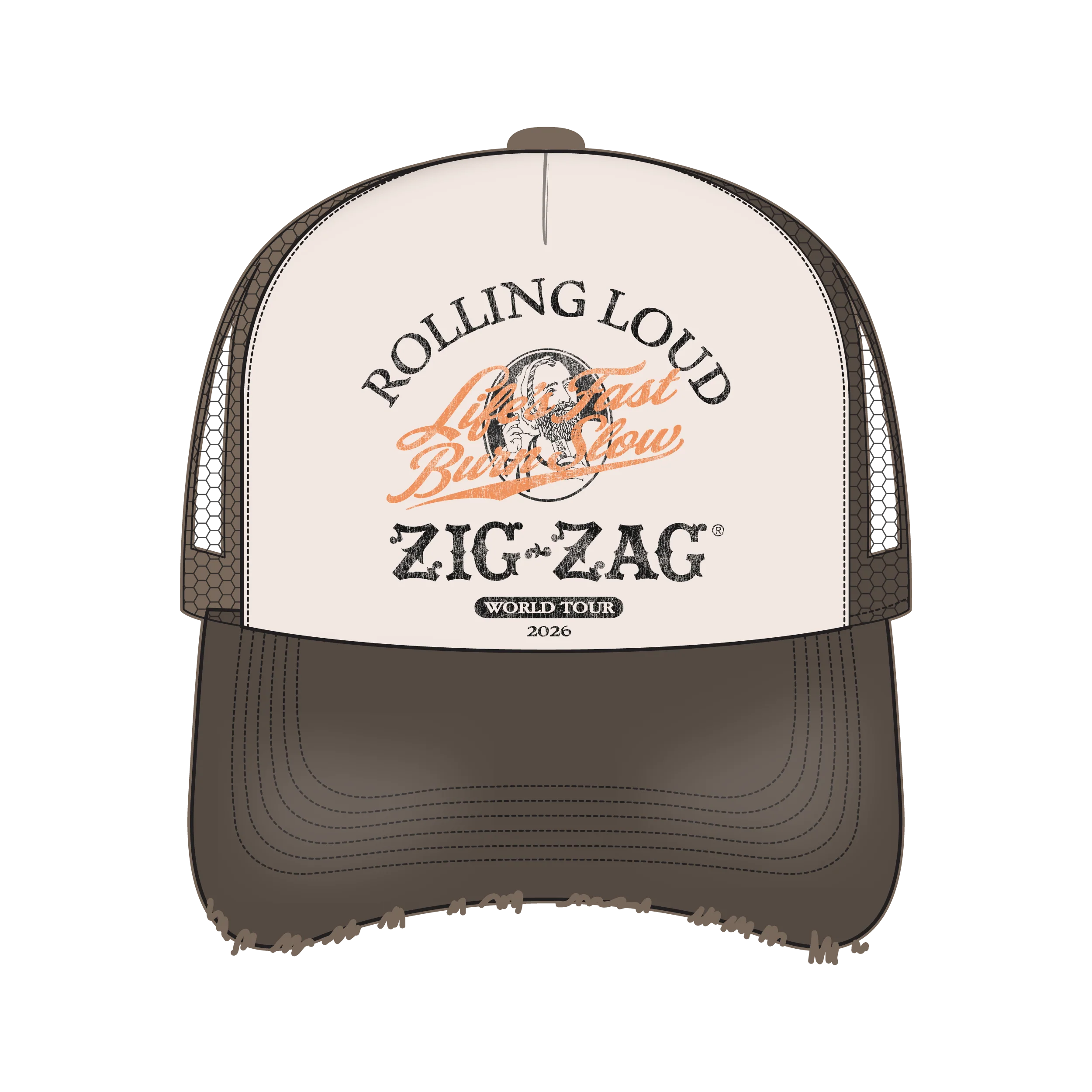 RL X ZIG-ZAG LOGO HAT