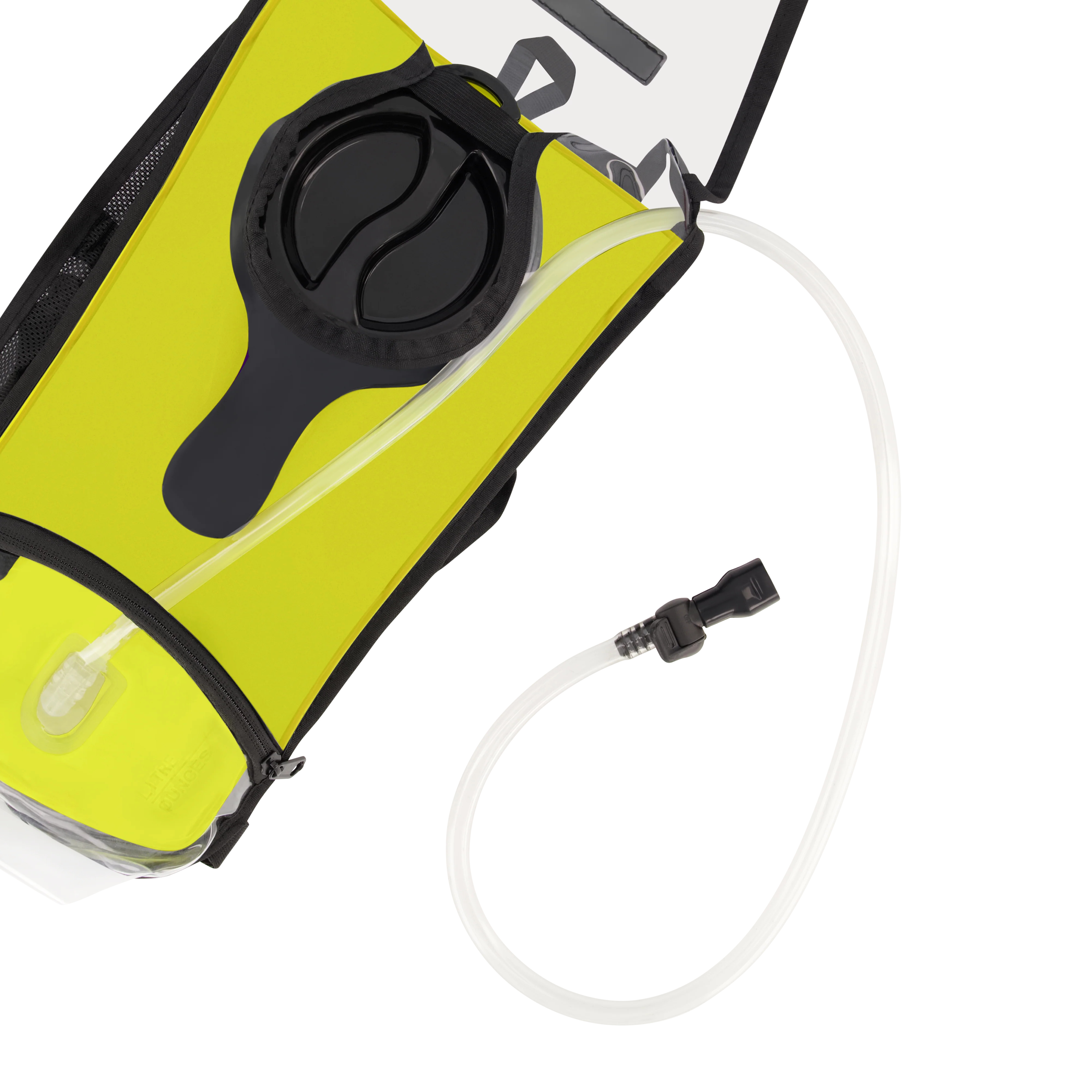 RL Clear Yellow Hydration Backpack - Festival Approved - Image 3