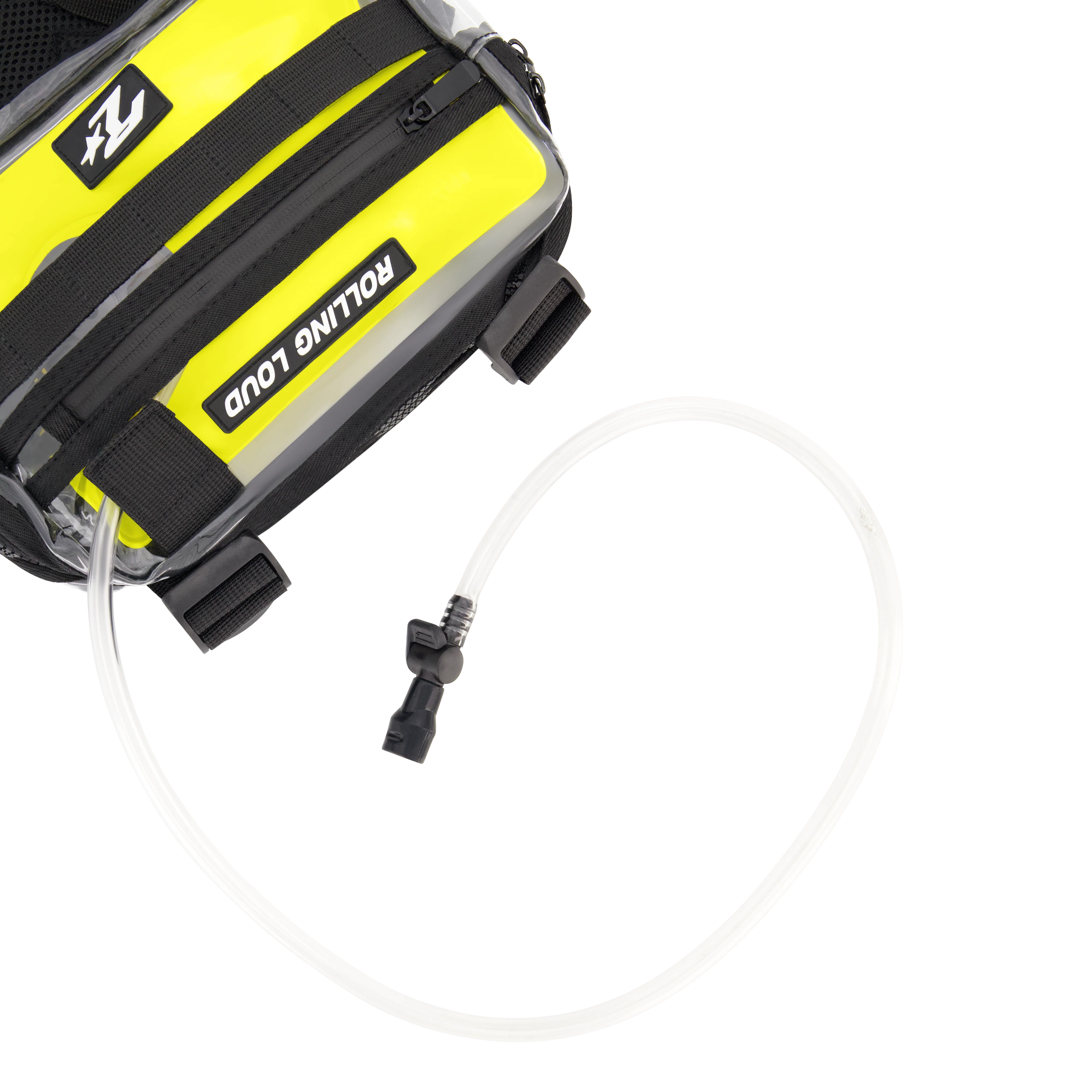 RL Yellow Hydration Chest Rig - Festival Approved - Image 2