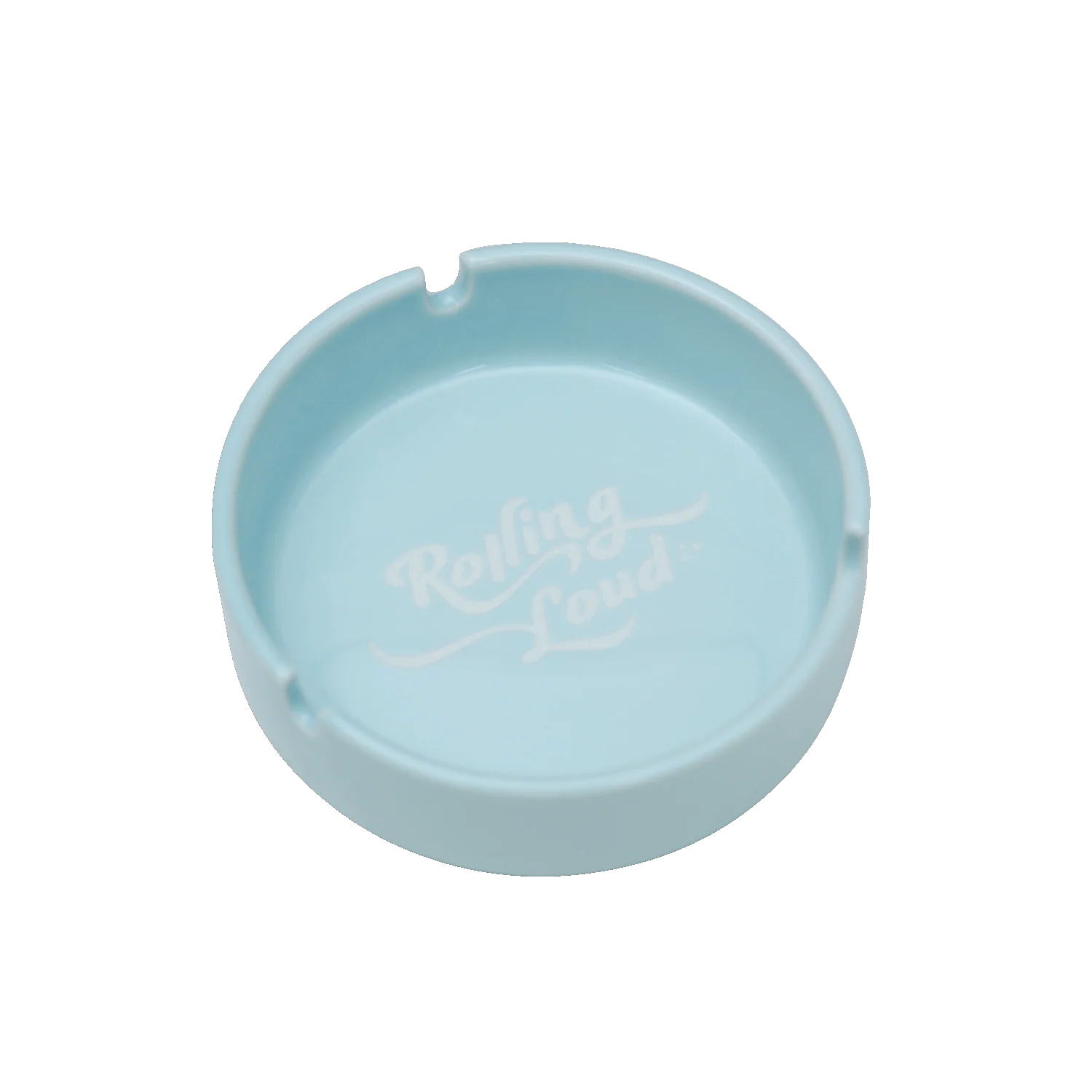 Rolling Loud Blue Ceramic Ashtray