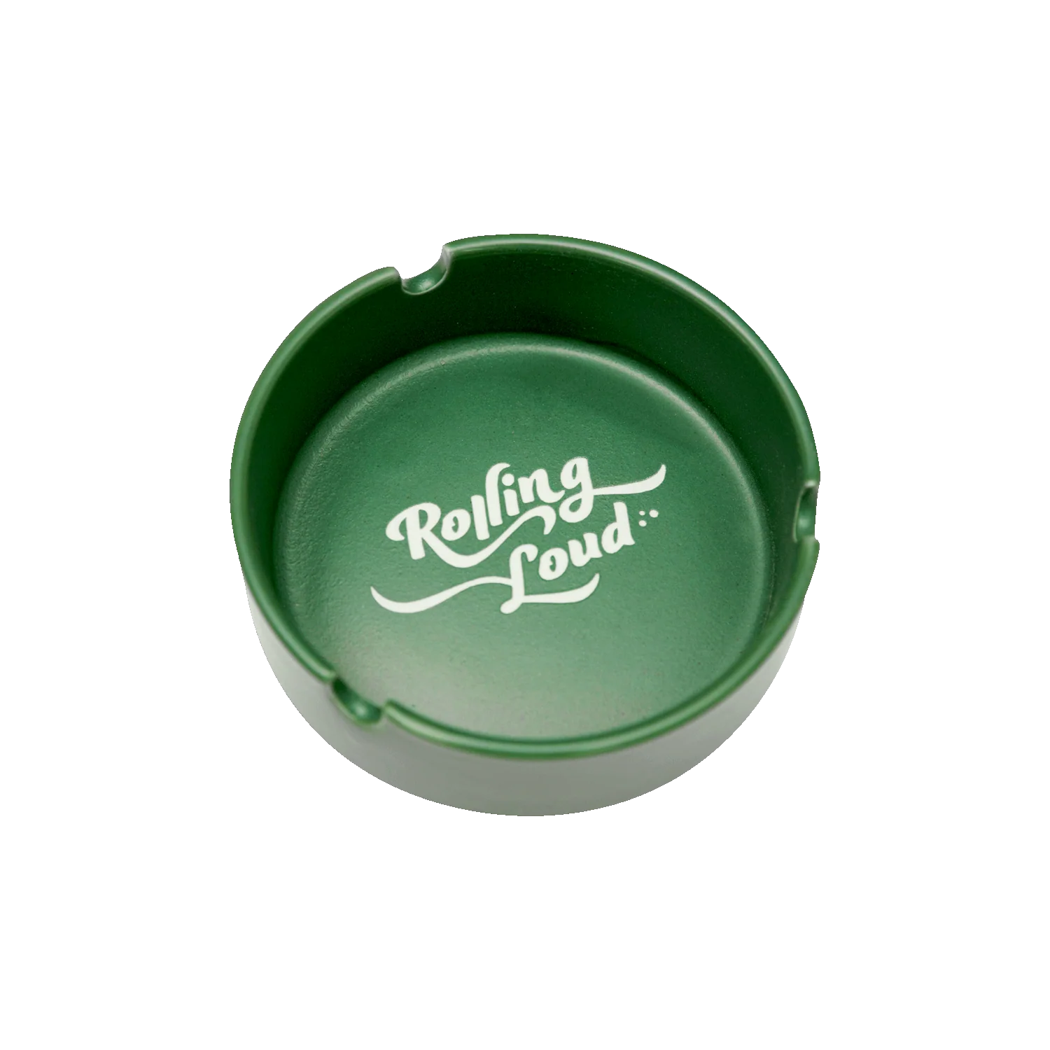 Rolling Loud Green Ceramic Ashtray