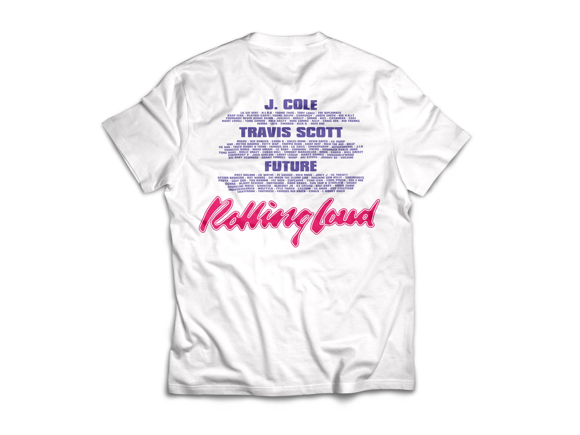 Rolling Loud Miami Woman White Tee - Image 2