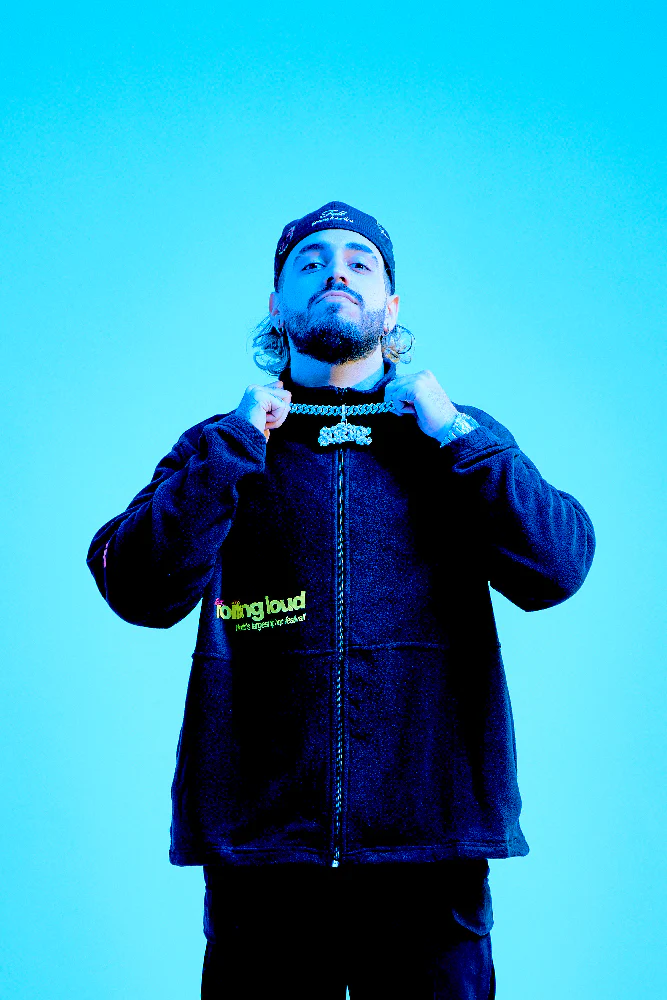 Loud Micro Fleece Jacket Black - Image 3