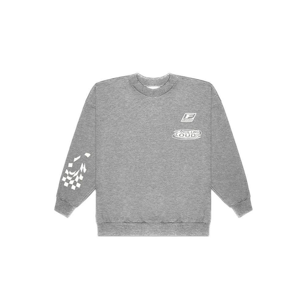 ROLLING LOUD X FLANEUR HOMME Sweater in Heather Grey Netherlands 2022