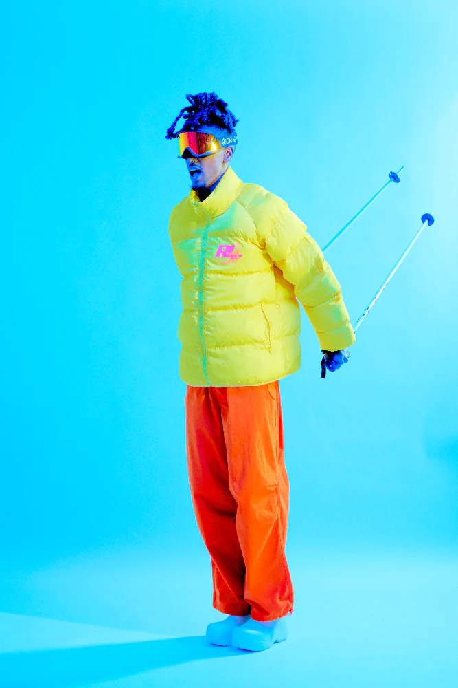 Loud Yellow Puffer Jacket - Image 5