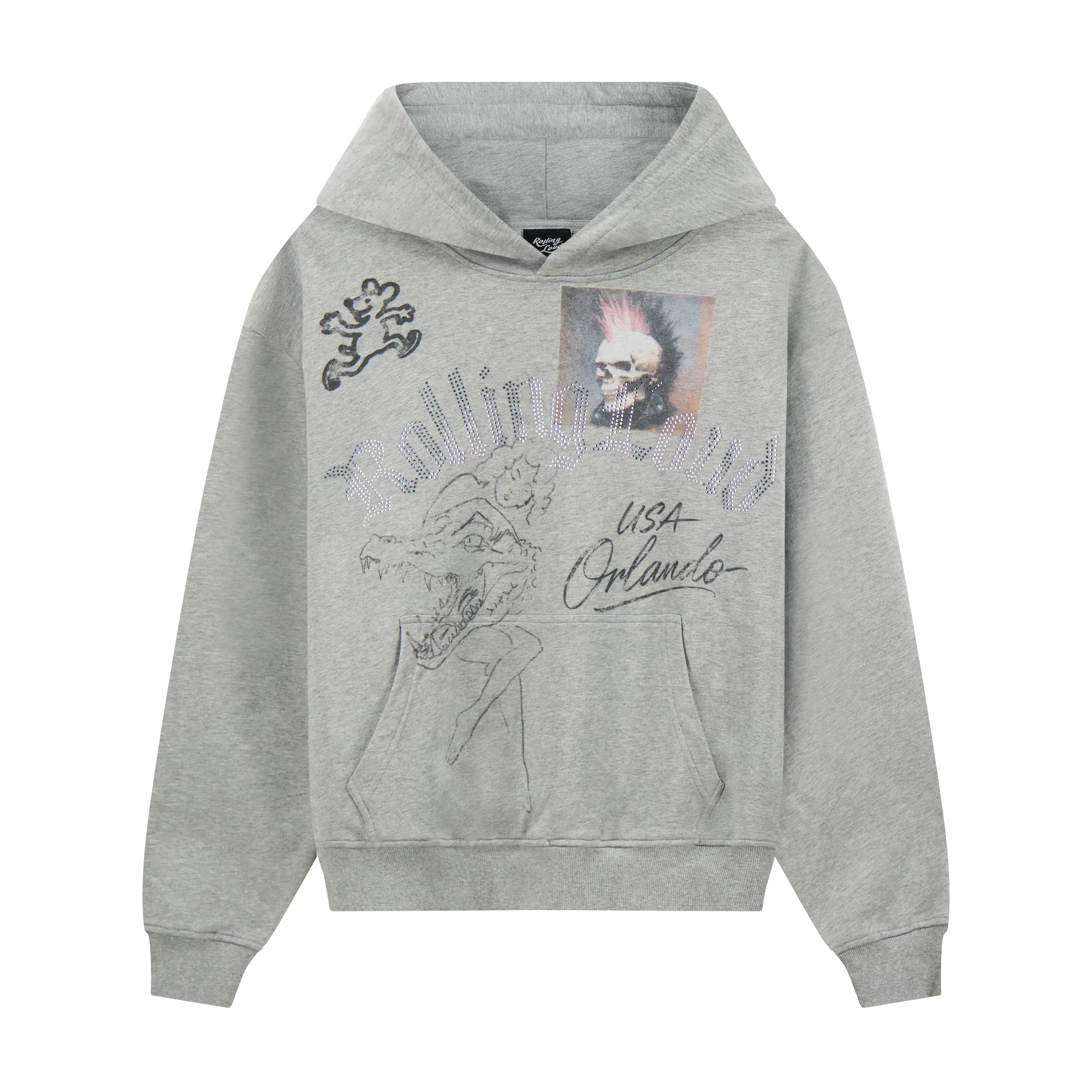 Signature Orlando Bling Grey PO Hoodie