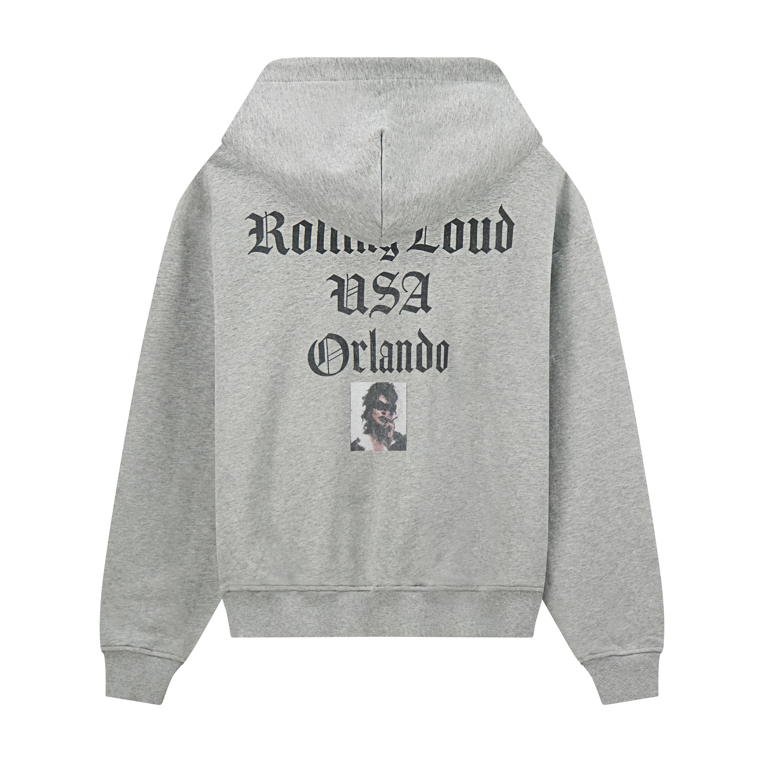 Signature Orlando Bling Grey PO Hoodie - Image 2
