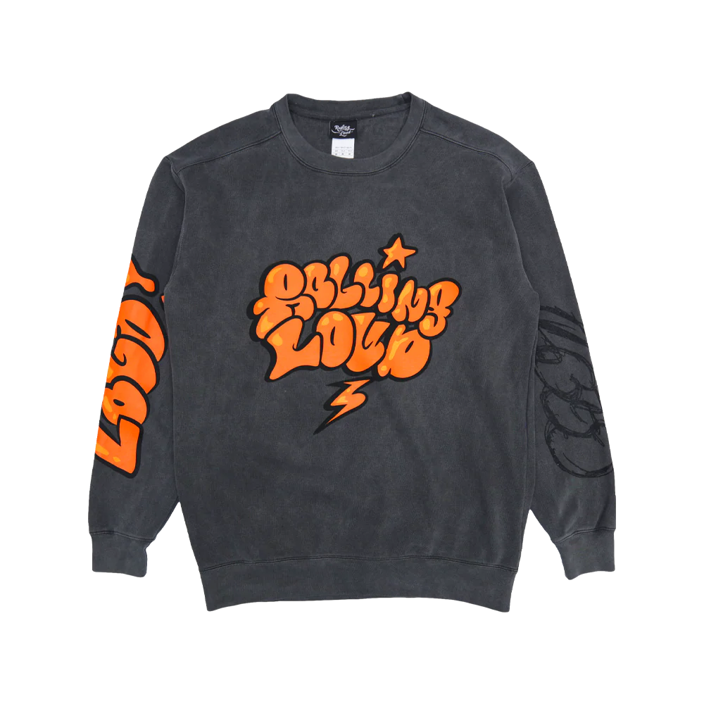 Sketch Vintage Black Crewneck