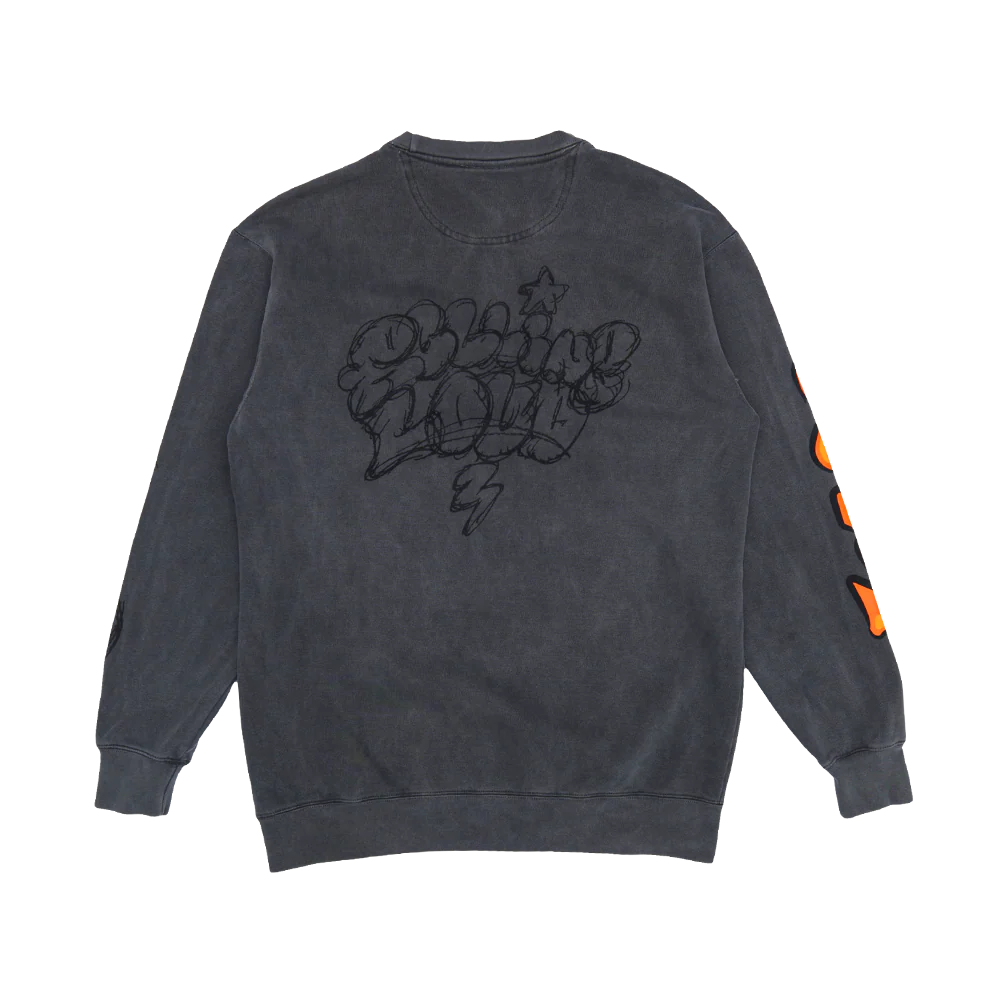 Sketch Vintage Black Crewneck - Image 6