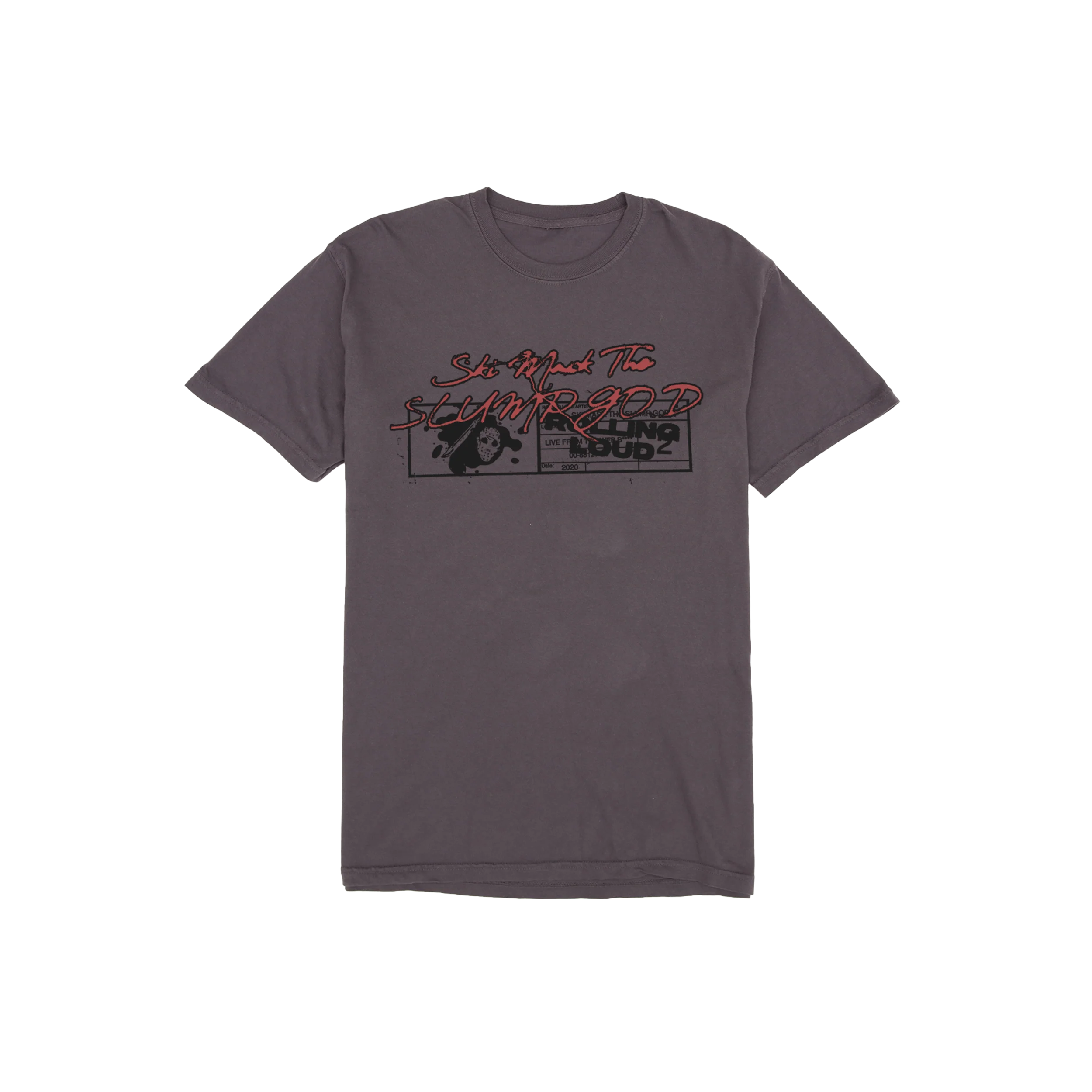 Ski Mask The Slump God x Rolling Loud Grey Vintage T Shirt