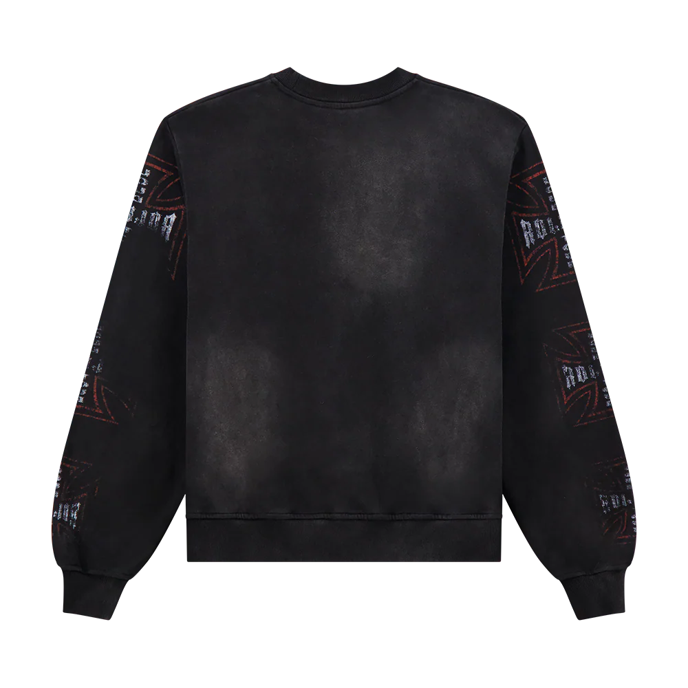 SKULL SOCIETY CREWNECK SWEATSHIRT - Image 3