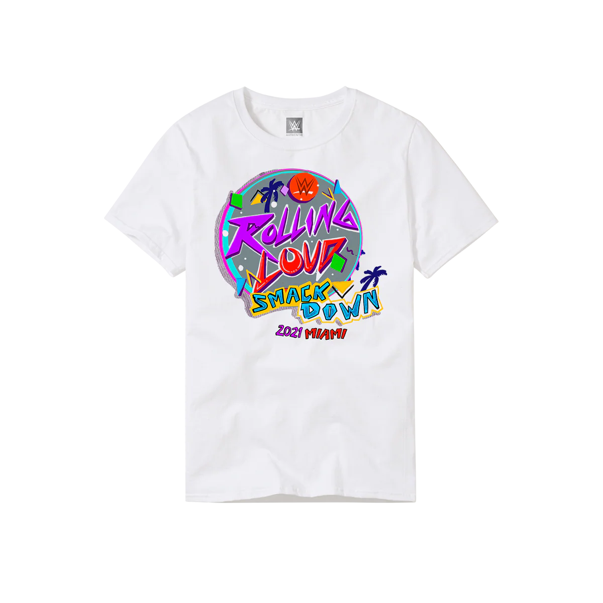 SMACKDOWN ROLLING LOUD MIAMI CIRCLE WHITE