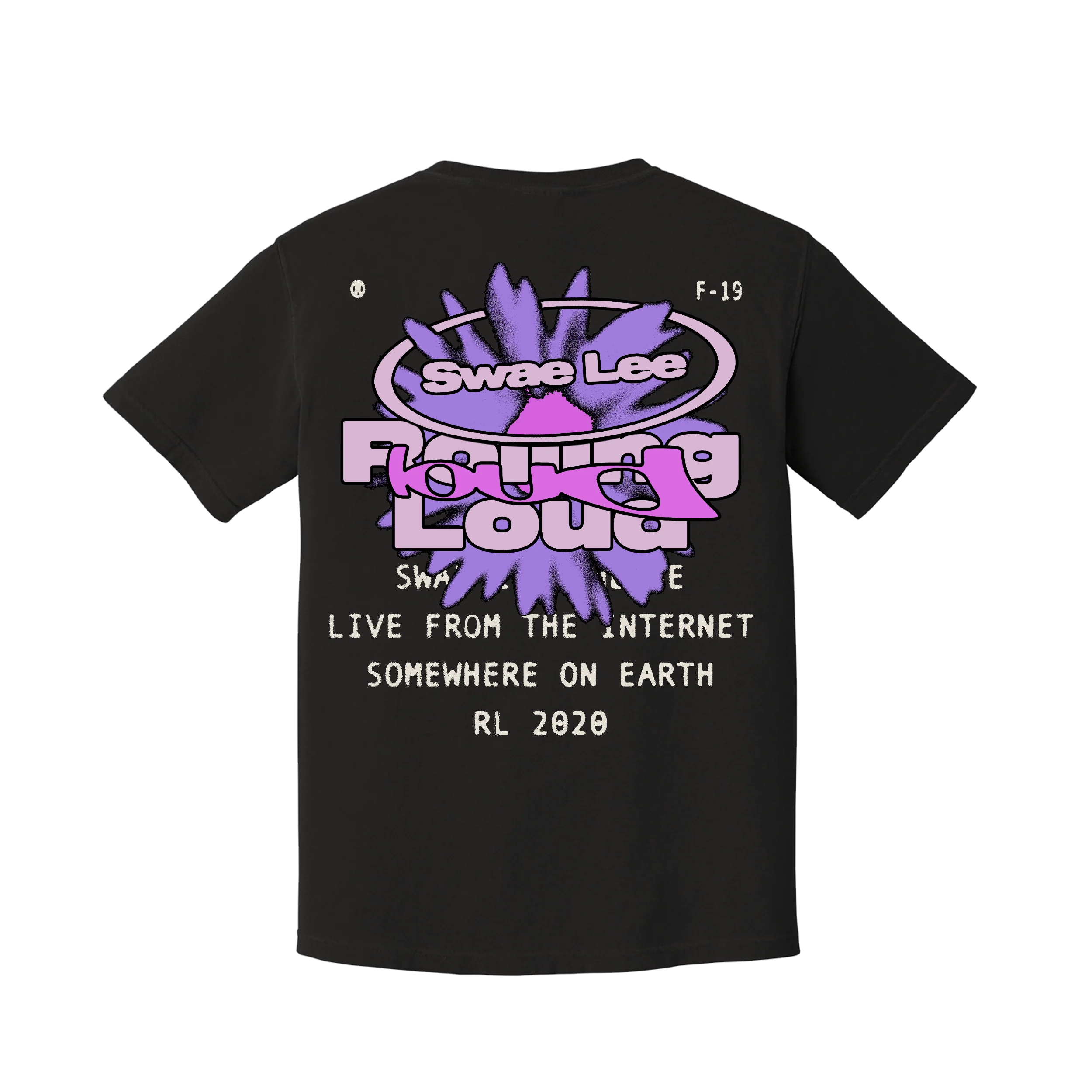 Swae Lee x Rolling Loud Black Vintage Tee - Image 2