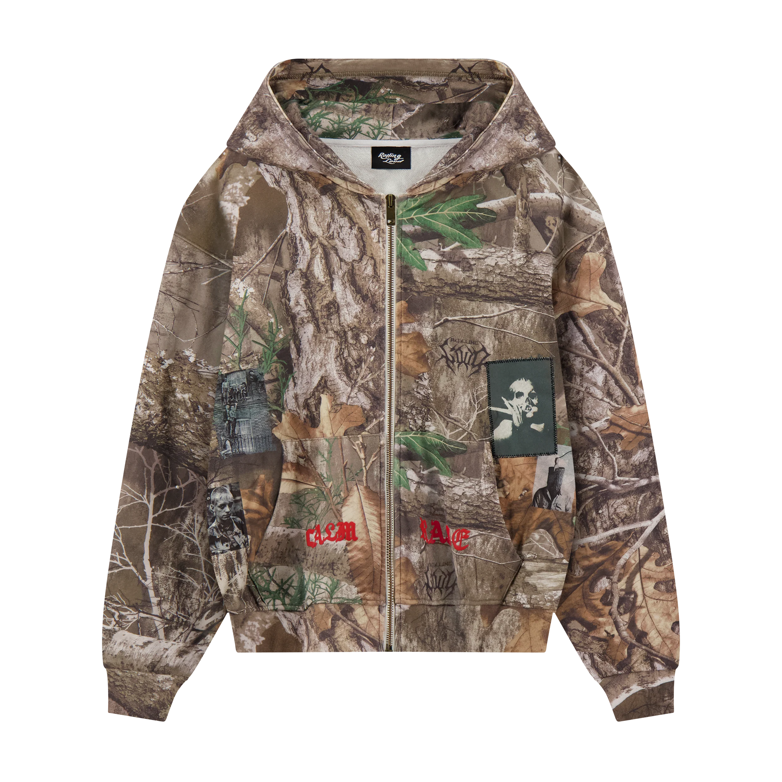 TOURING CREW CAMO ZIP UP