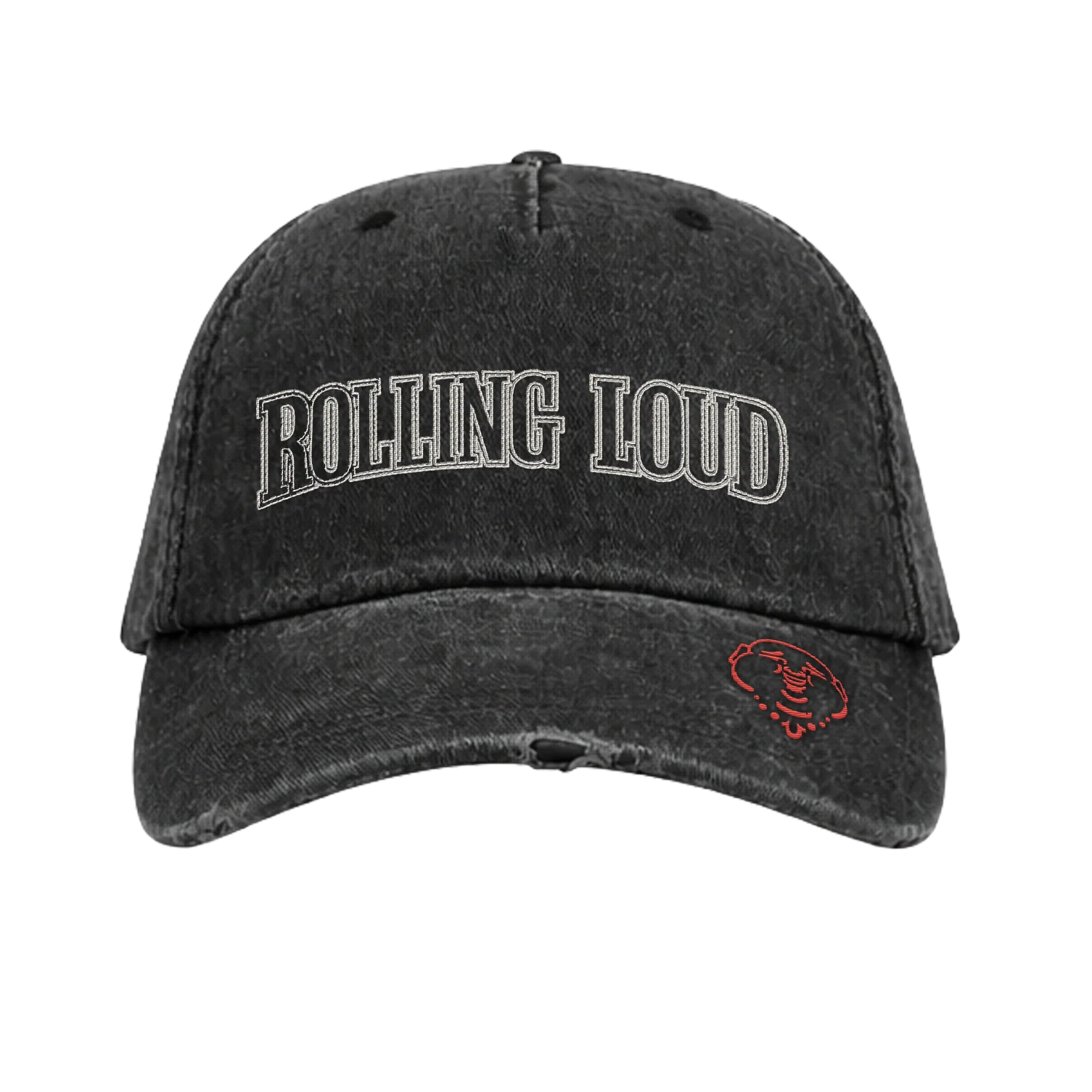 TRUE RELIGION X RL TRUE STICHED VINTAGE WASHED DAD HAT