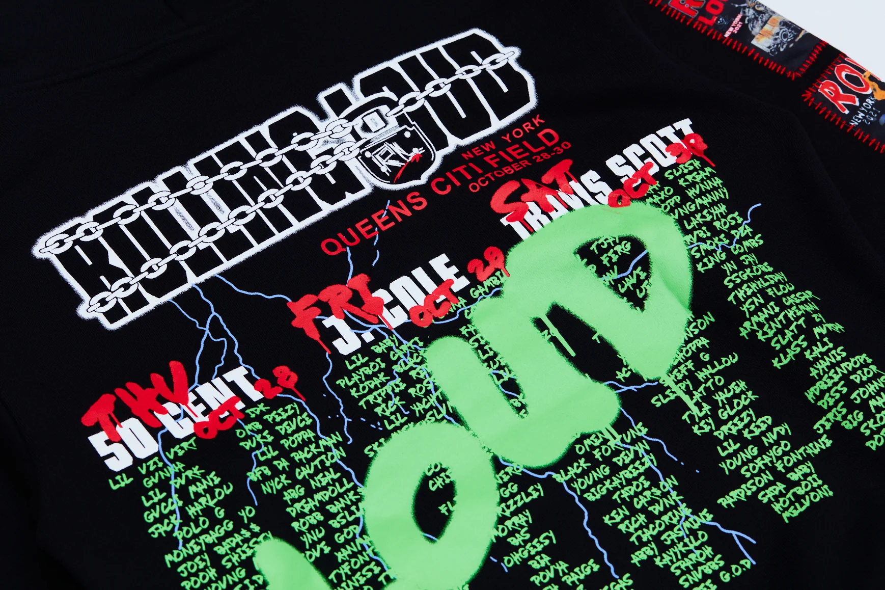 Tune In Hooded Sweatshirt NYC 2021 - Image 3