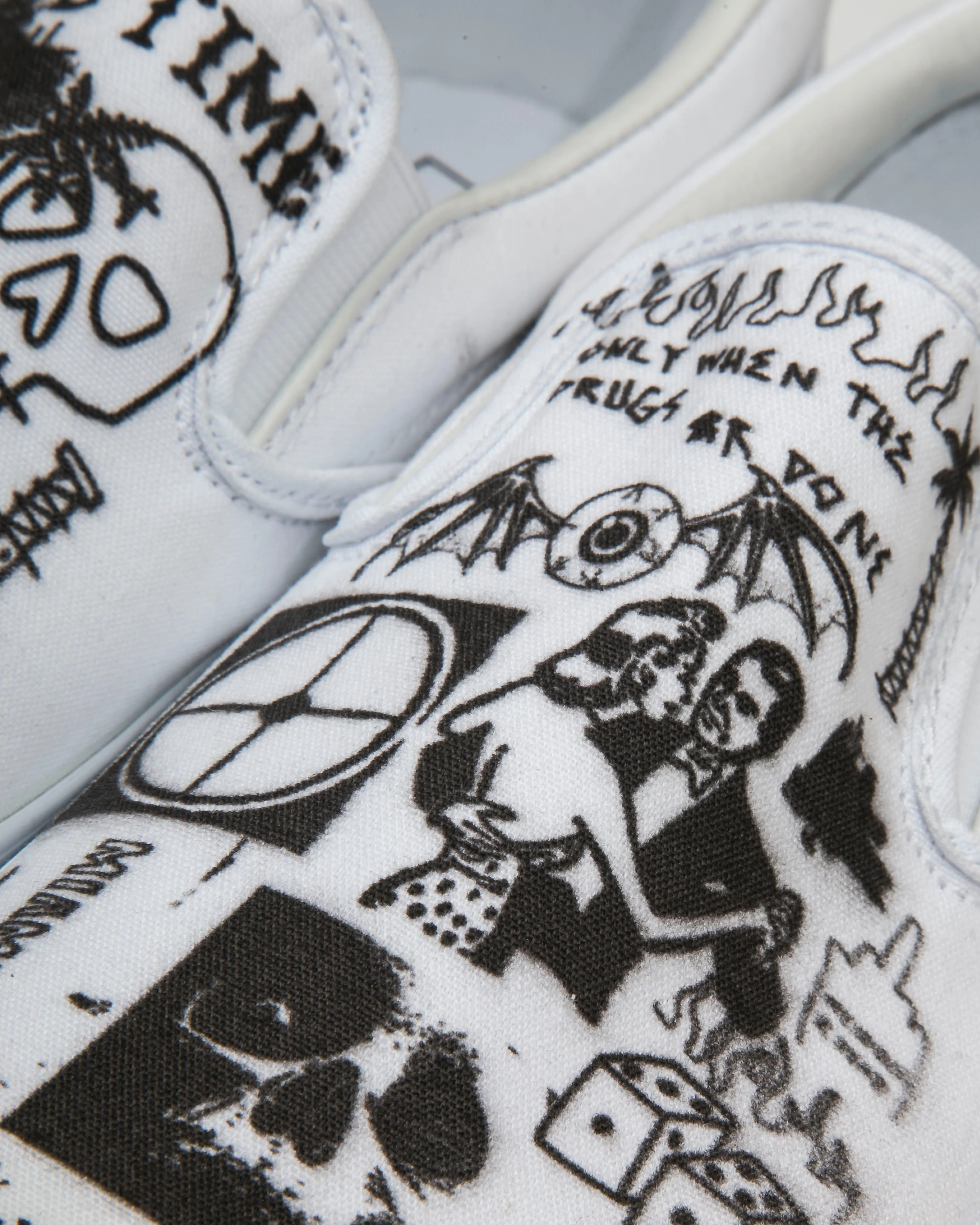 Vans Slip On White - Rolling Loud x For Those Who Sin - Image 4