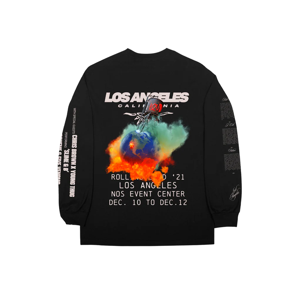 Water Tower Black Long Sleeve CALI 2021