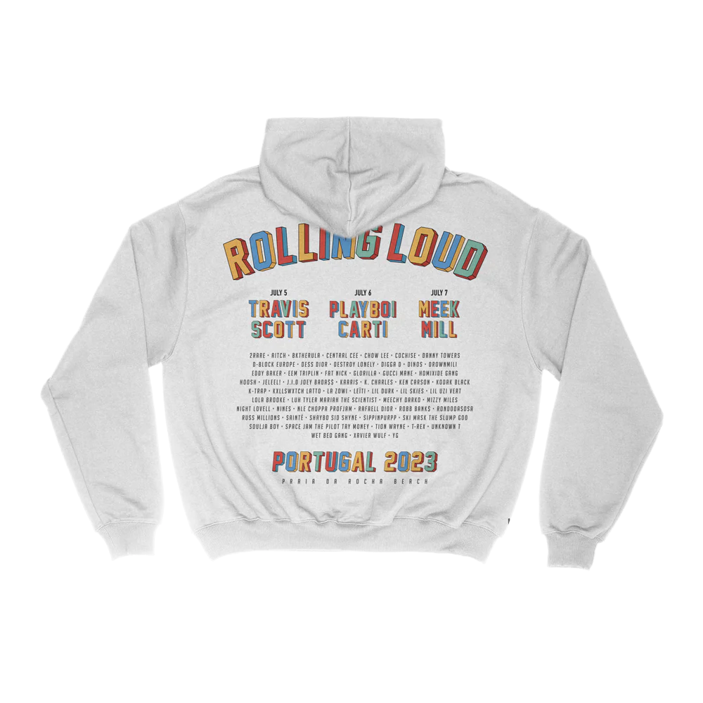 White Portugal 23 Exclusive Line Up Hoodie - Image 2